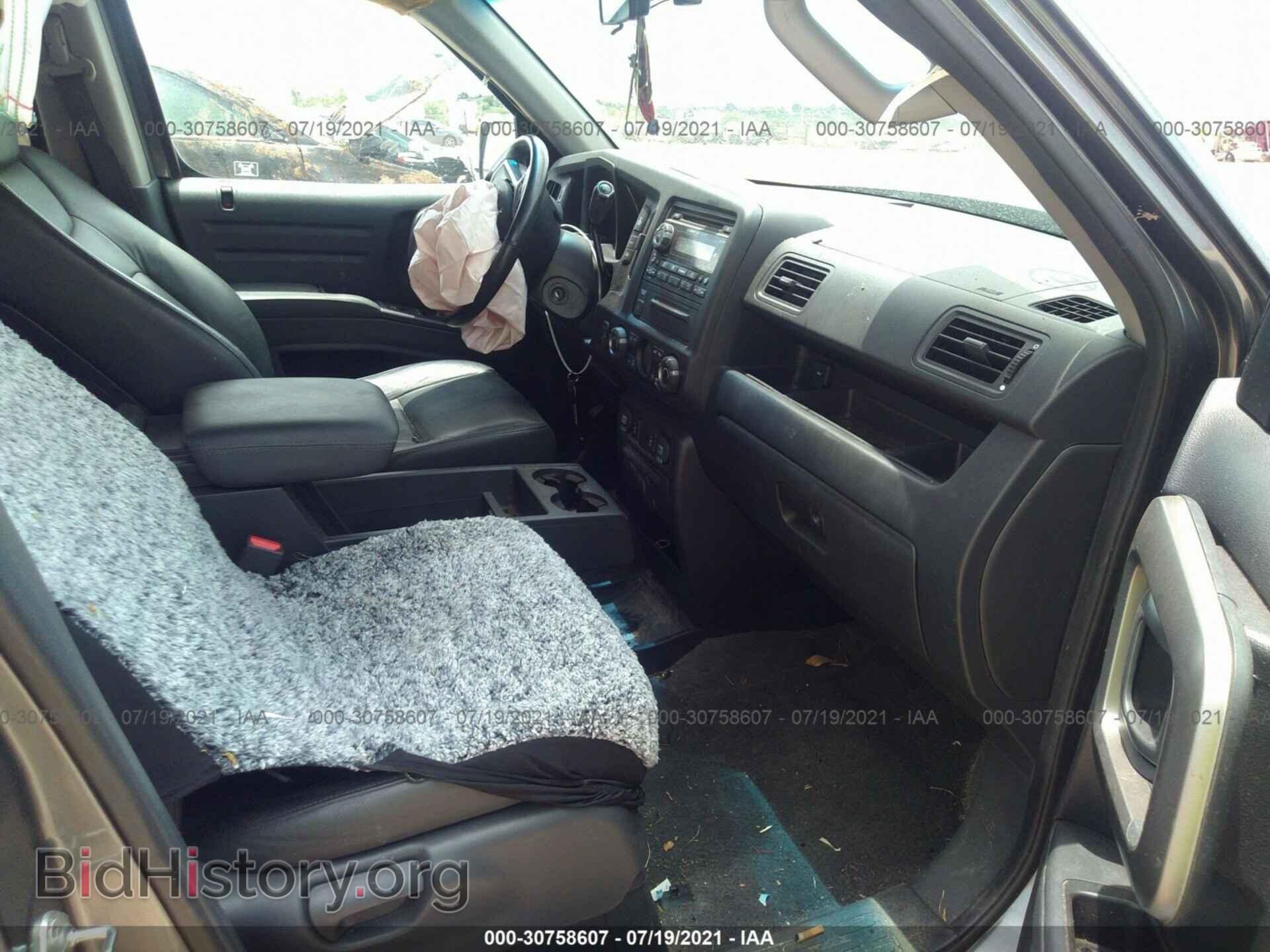 2012 HONDA RIDGELINE - VIN: 5FPYK1F52CB003131 - Фото 5