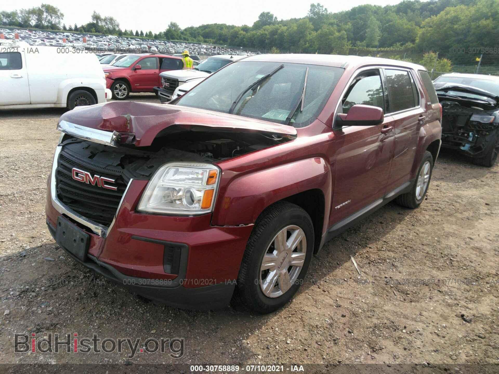 2016 GMC TERRAIN - VIN: 2GKALMEK5G6313144 - Фото 2