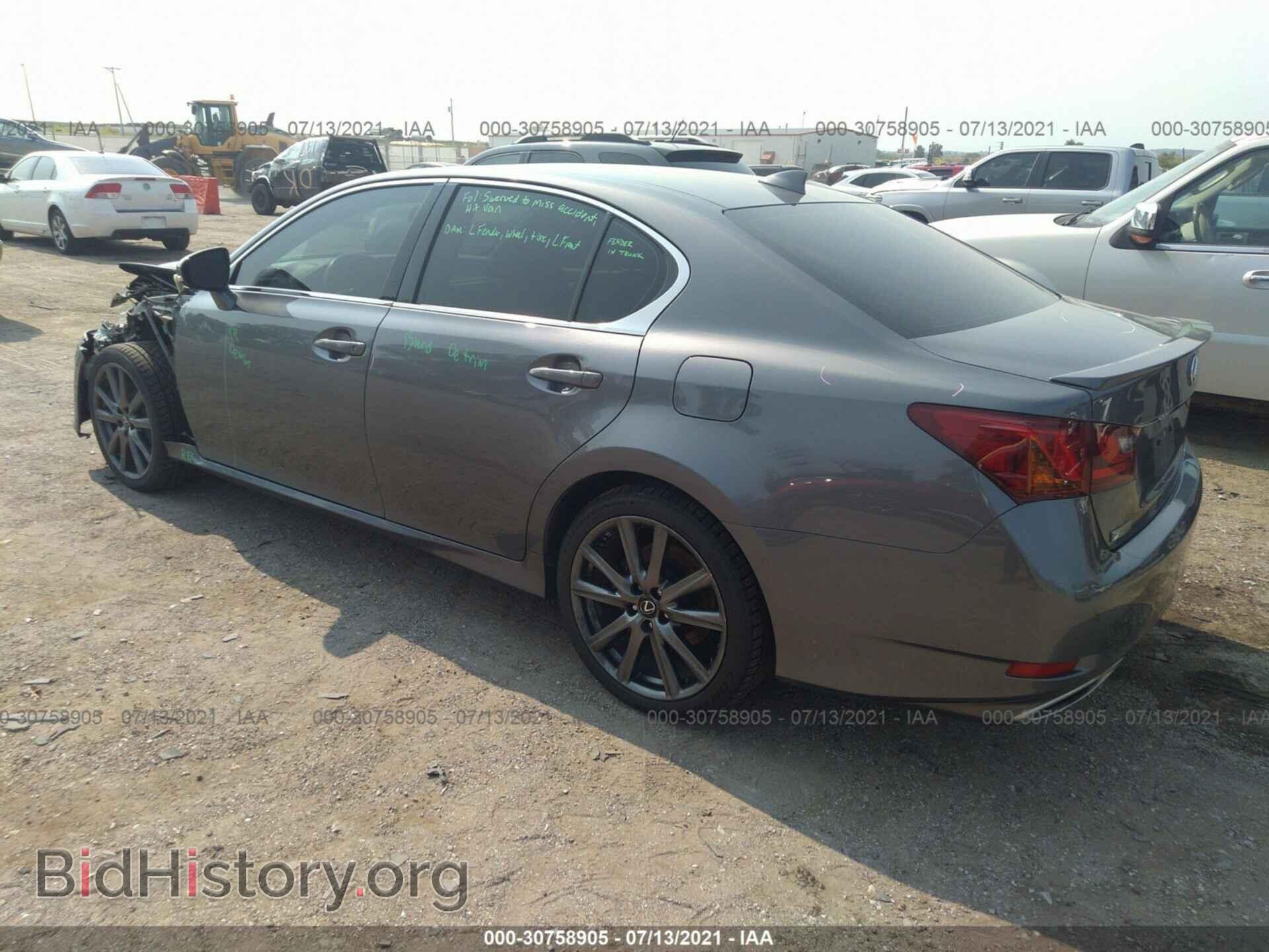 2015 LEXUS GS 350 - VIN: JTHCE1BL3FA006338 - Фото 3