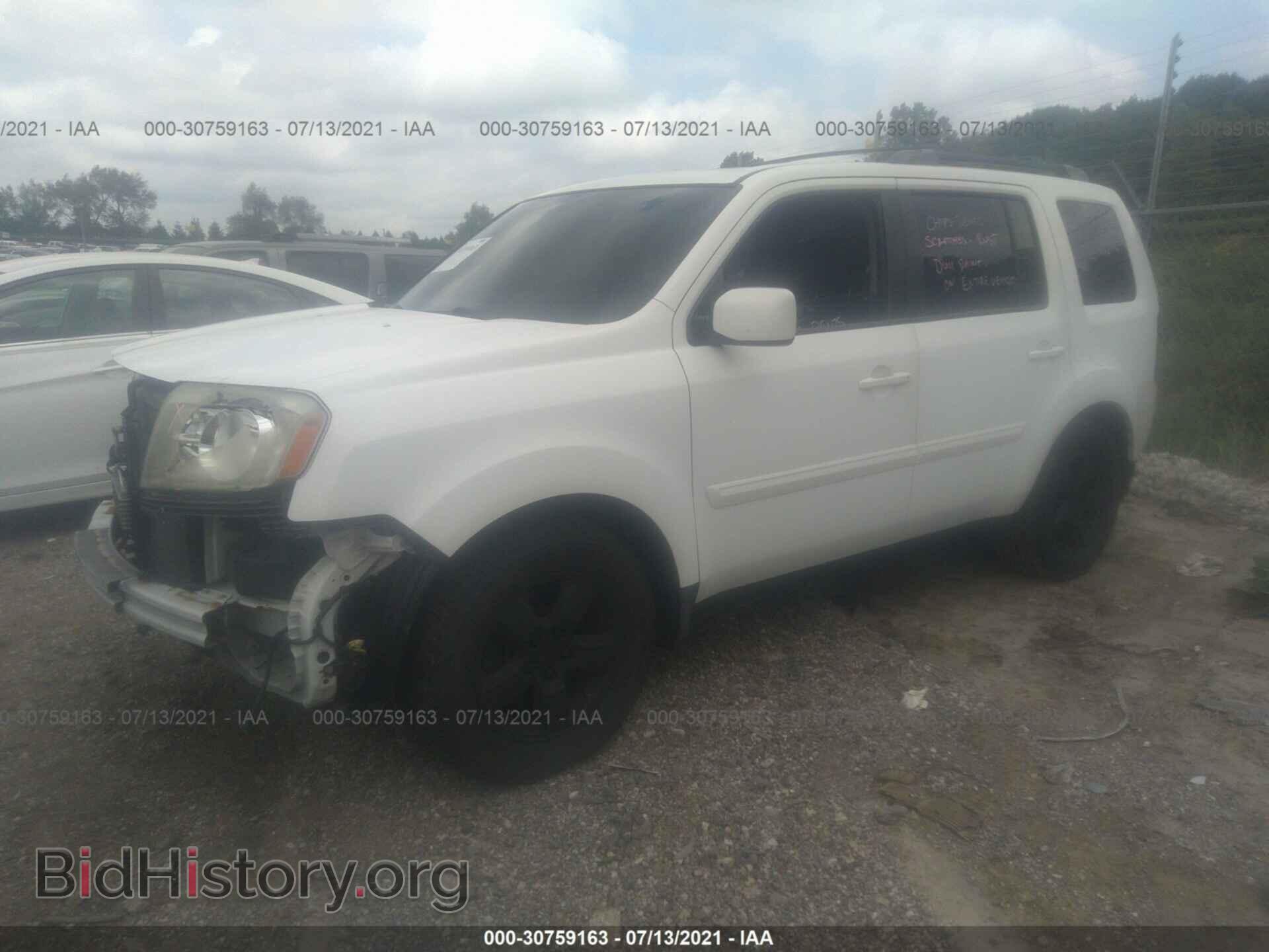 2009 HONDA PILOT - VIN: 5FNYF48599B049933 - Фото 2