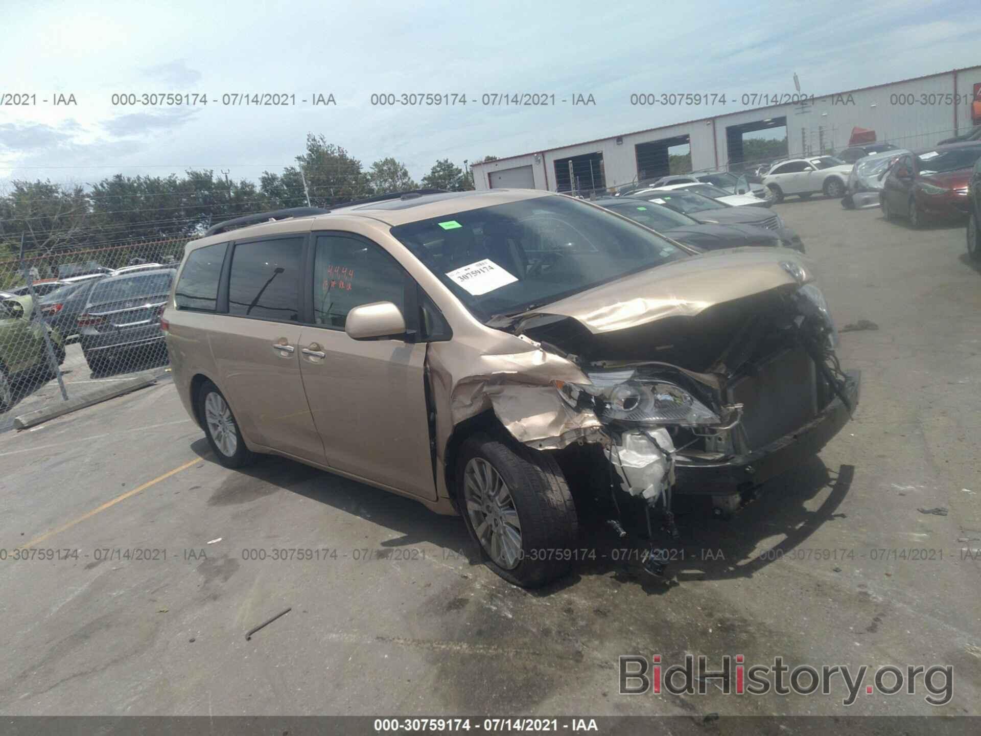 Фотография 5TDYK3DC7BS168527 - TOYOTA SIENNA 2011