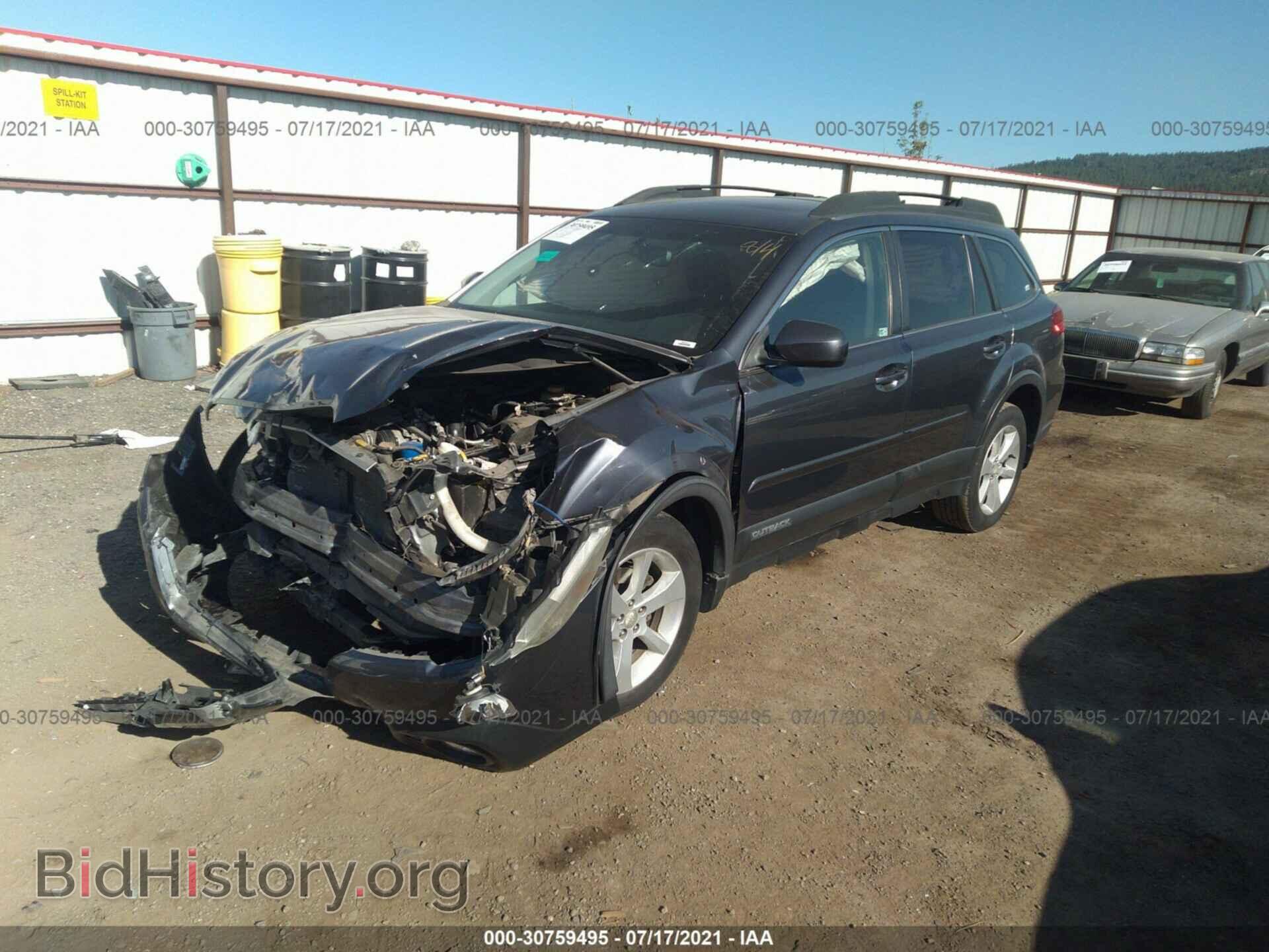 2014 SUBARU OUTBACK - VIN: 4S4BRBDC7E3277938 - Фото 2
