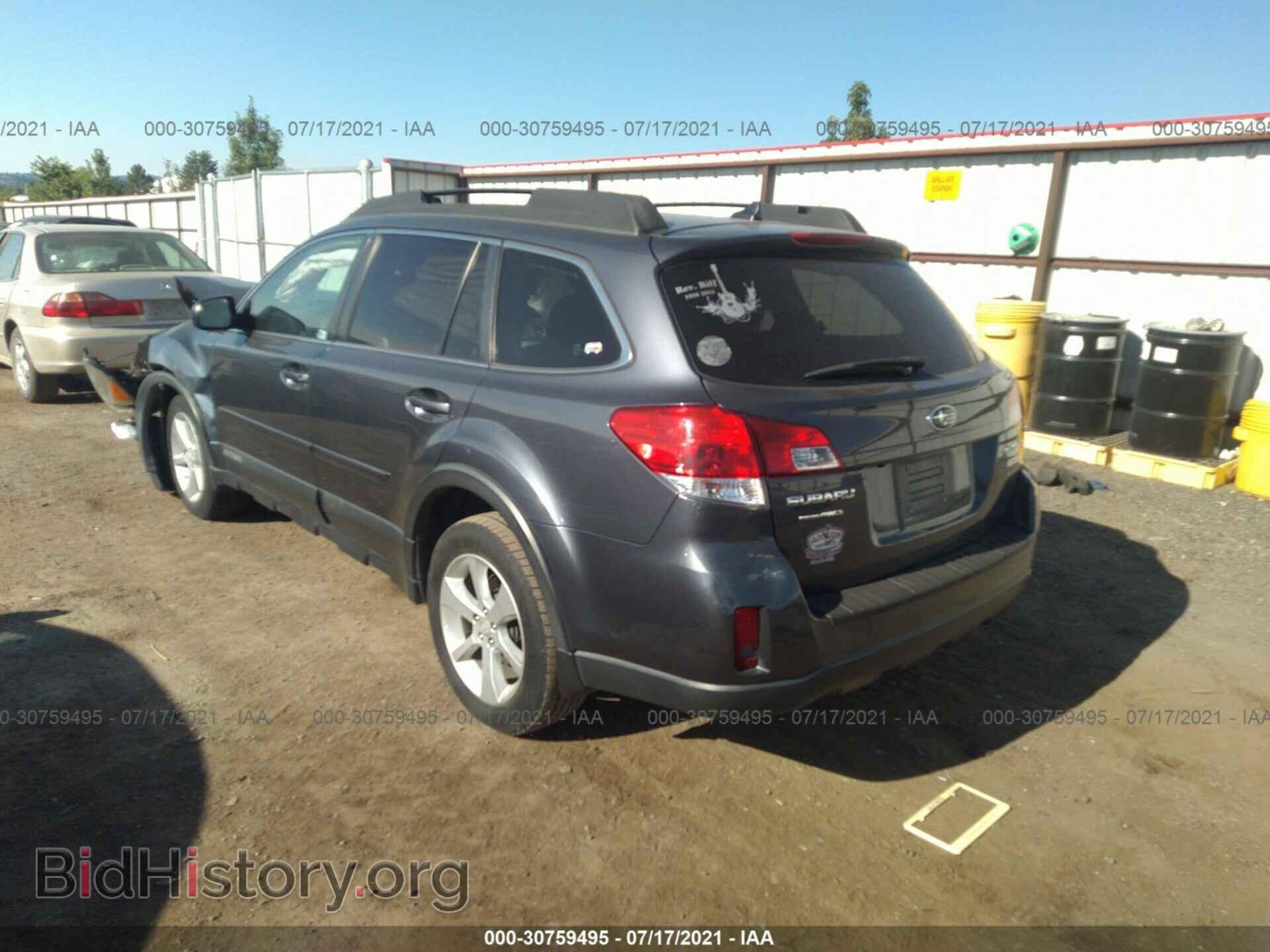 2014 SUBARU OUTBACK - VIN: 4S4BRBDC7E3277938 - Фото 3