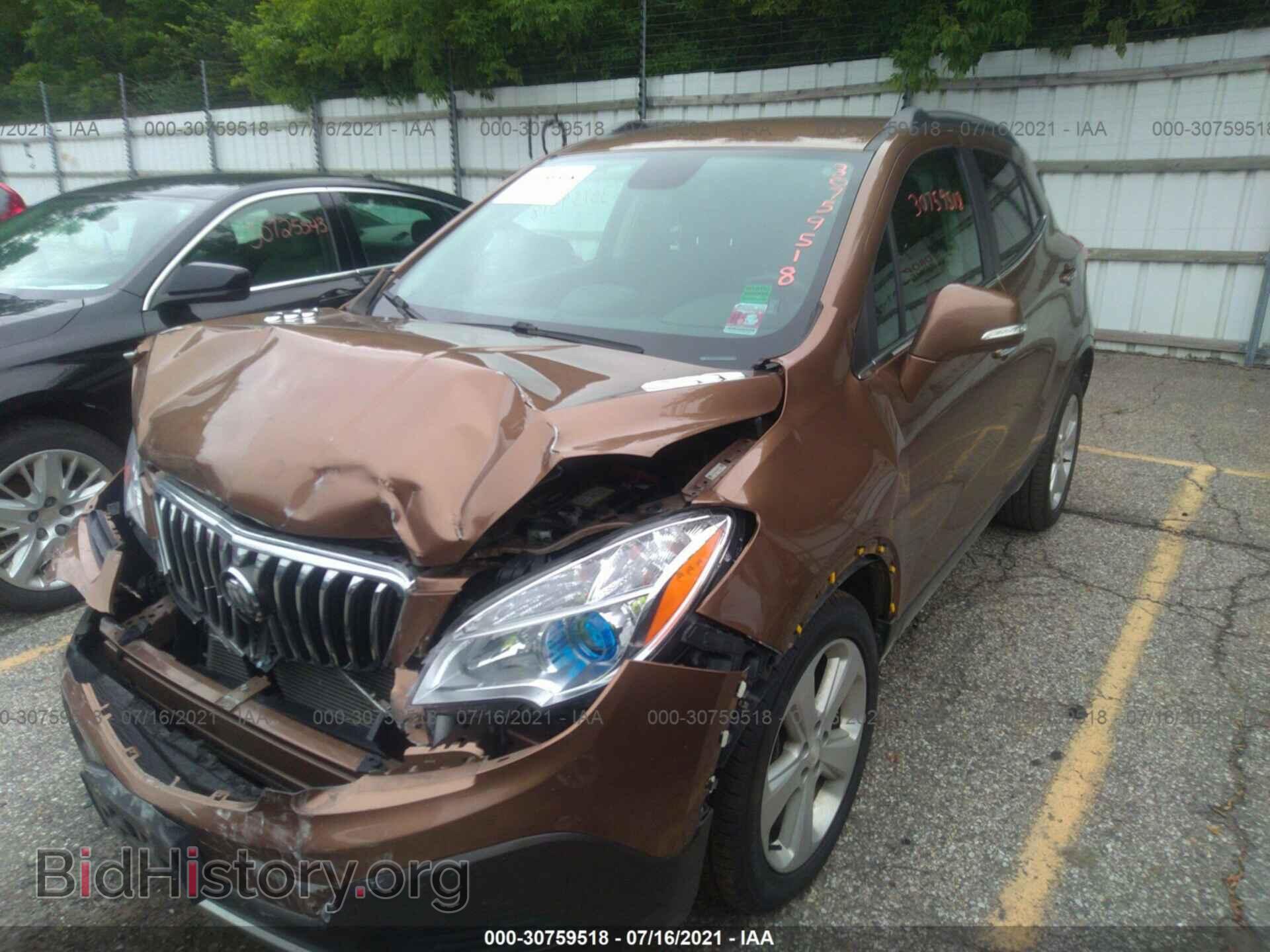 2016 BUICK ENCORE - VIN: KL4CJASBXGB685678 - Фото 2