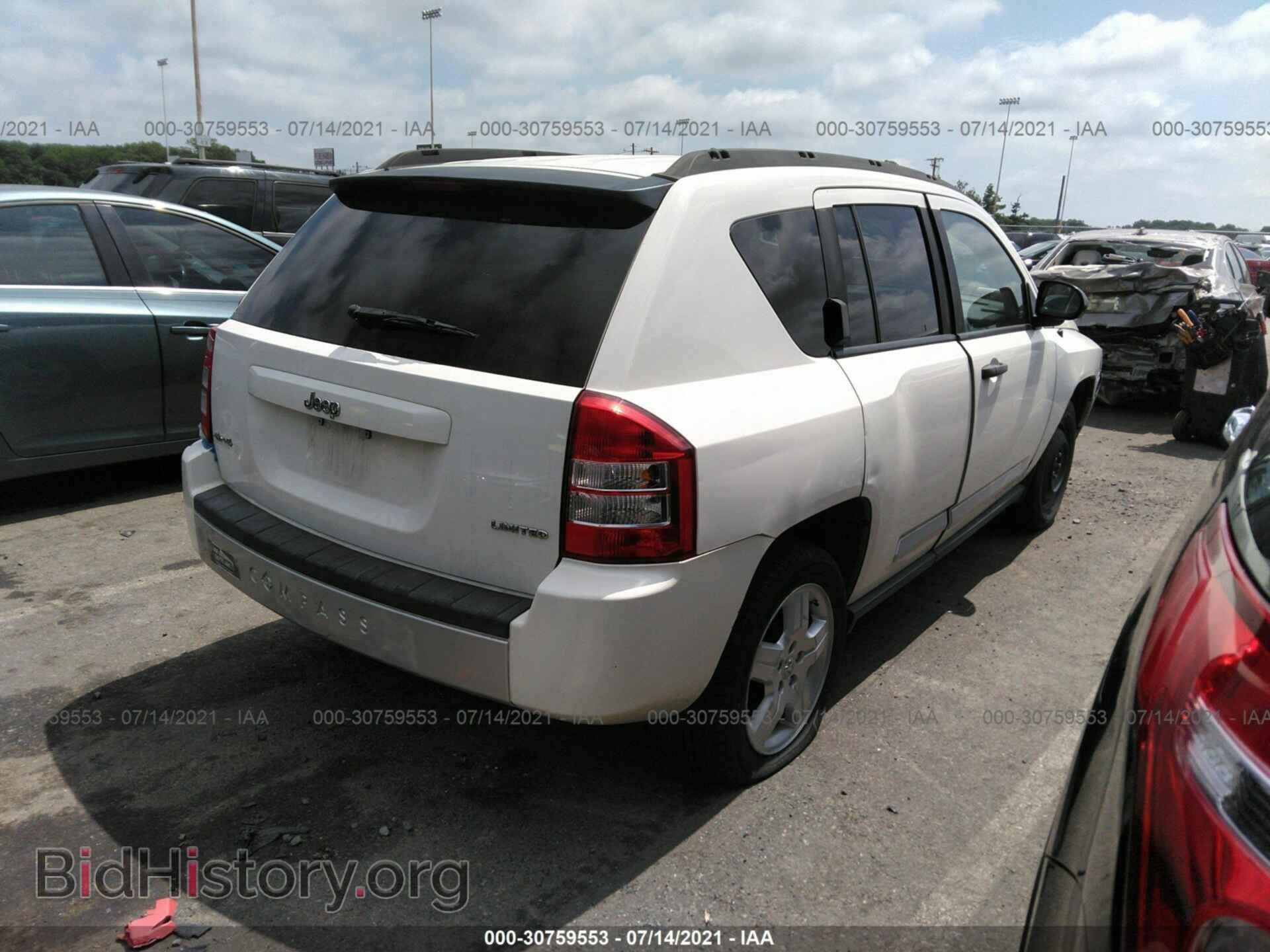 2007 JEEP COMPASS - VIN: 1J8FF57W57D600606 - Фото 4