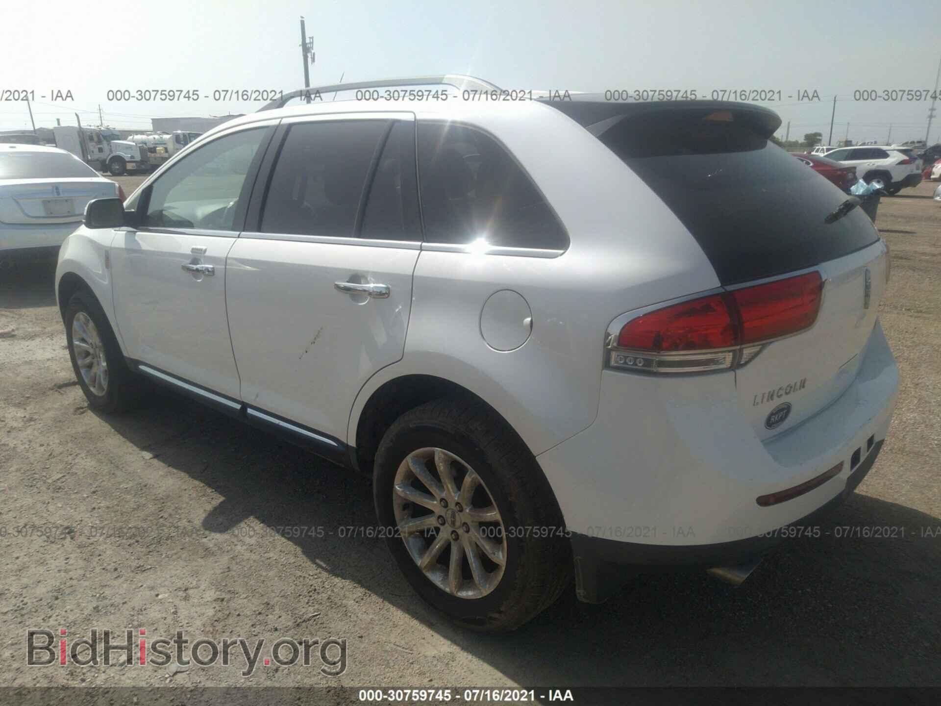 2012 LINCOLN MKX - VIN: 2LMDJ6JK7CBL11705 - Фото 3