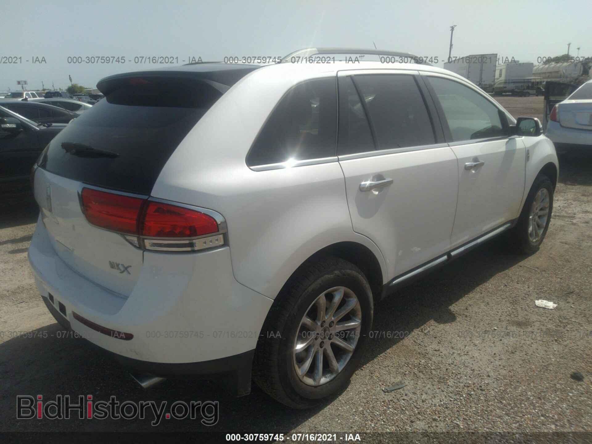 2012 LINCOLN MKX - VIN: 2LMDJ6JK7CBL11705 - Фото 4