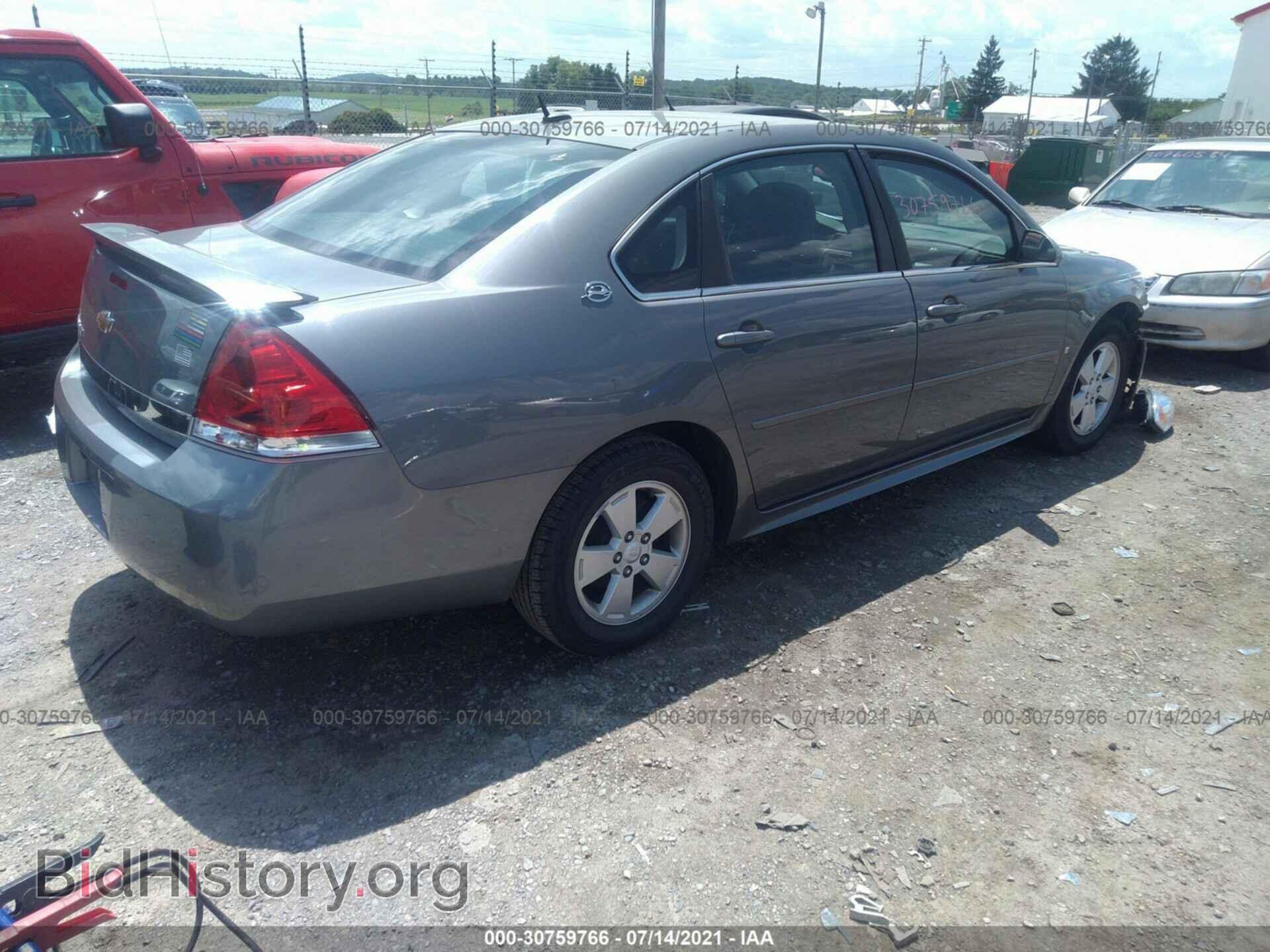 2009 CHEVROLET IMPALA - VIN: 2G1WT57N691103658 - Фото 4