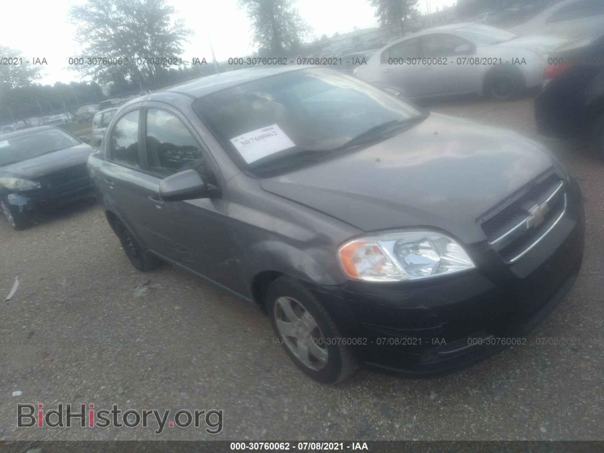 Photo KL1TD5DE1BB227202 - CHEVROLET AVEO 2011