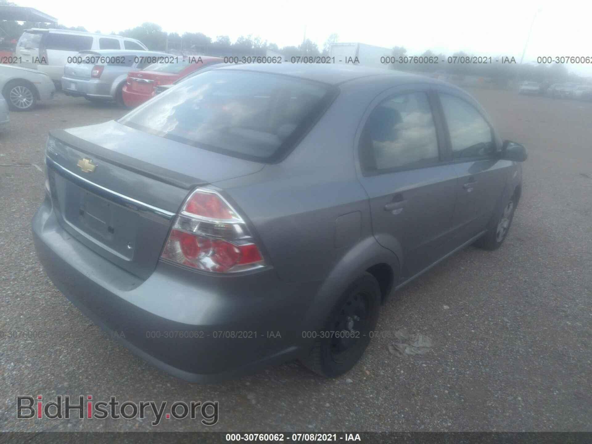 2011 CHEVROLET AVEO - VIN: KL1TD5DE1BB227202 - Фото 4