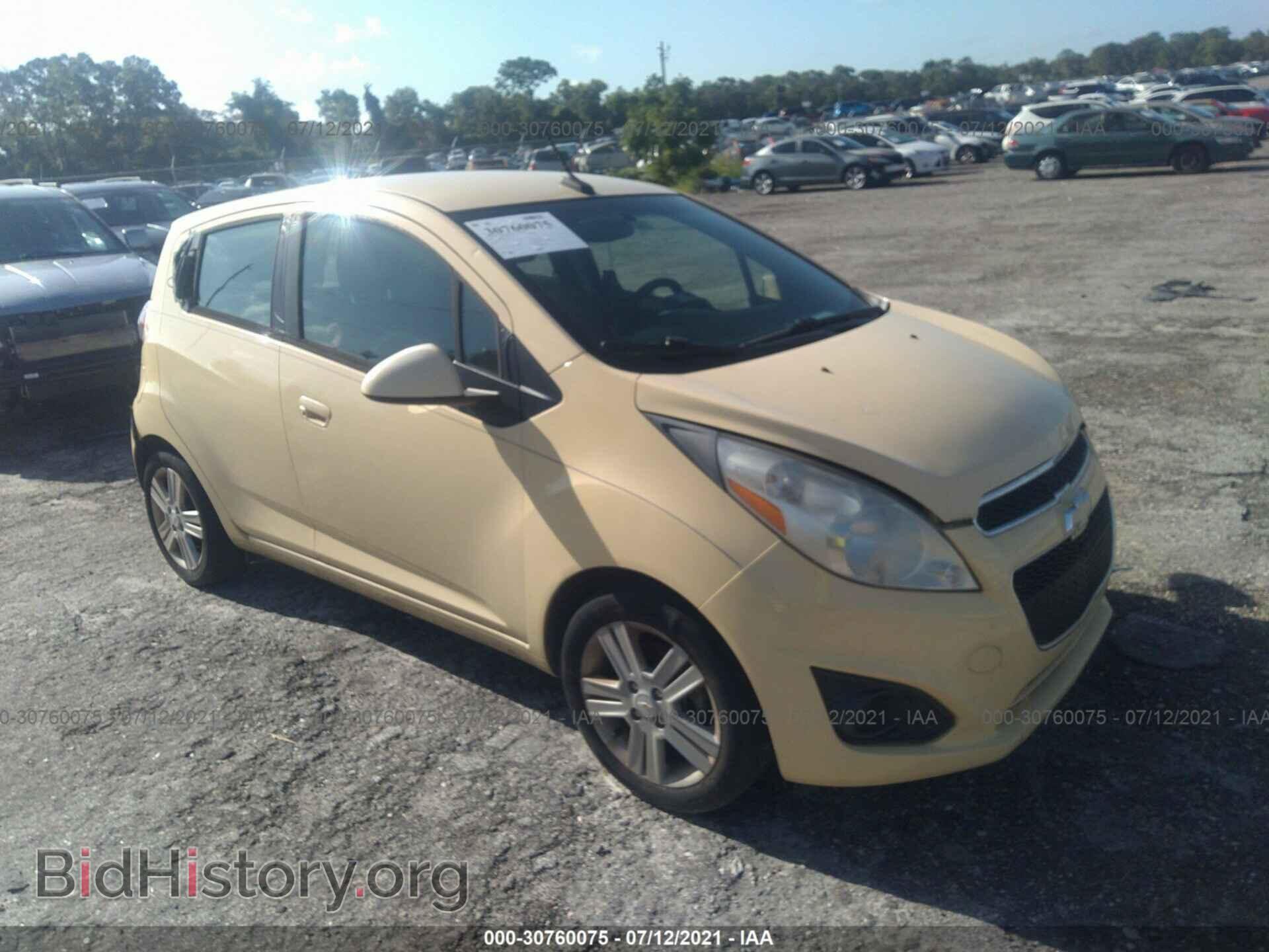 Фотография KL8CB6S95DC551107 - CHEVROLET SPARK 2013