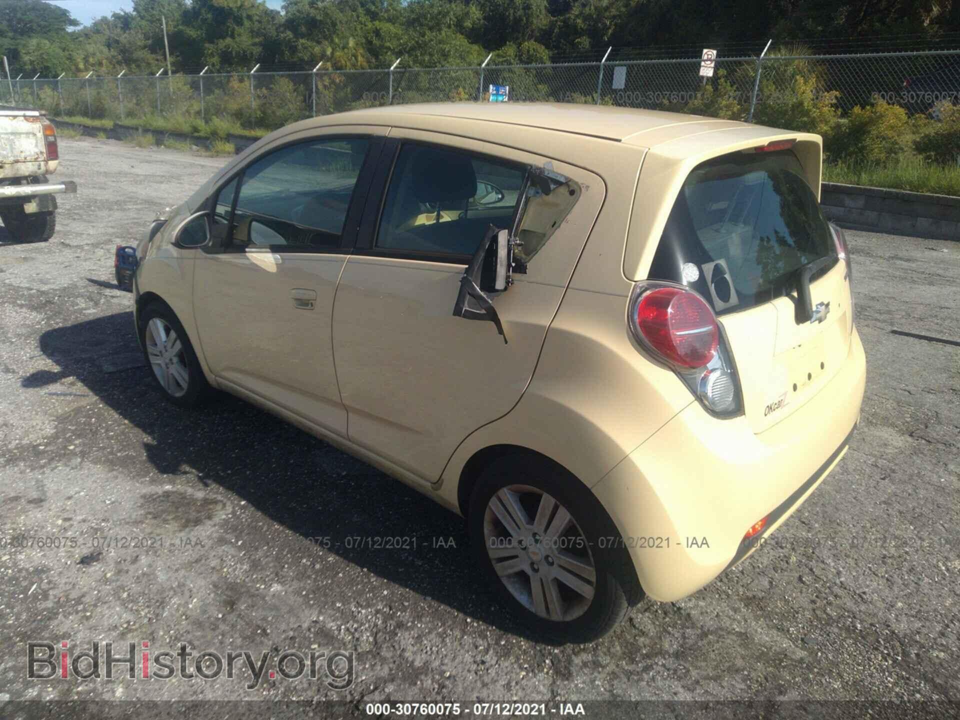 2013 CHEVROLET SPARK - VIN: KL8CB6S95DC551107 - Фото 3