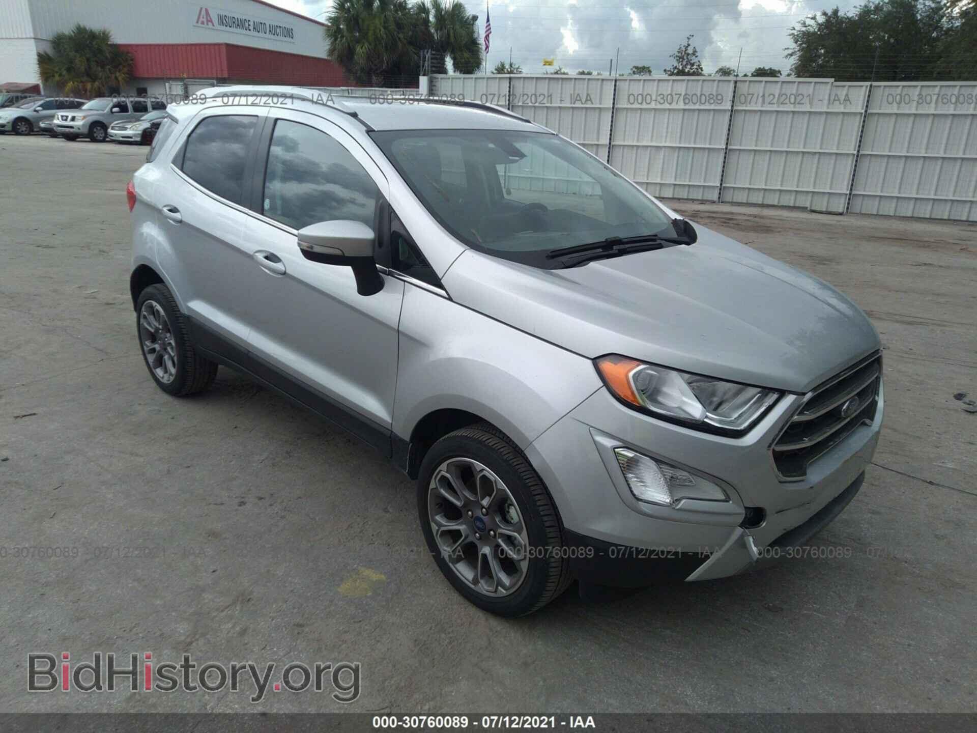 Photo MAJ6S3KL2LC334830 - FORD ECOSPORT 2020