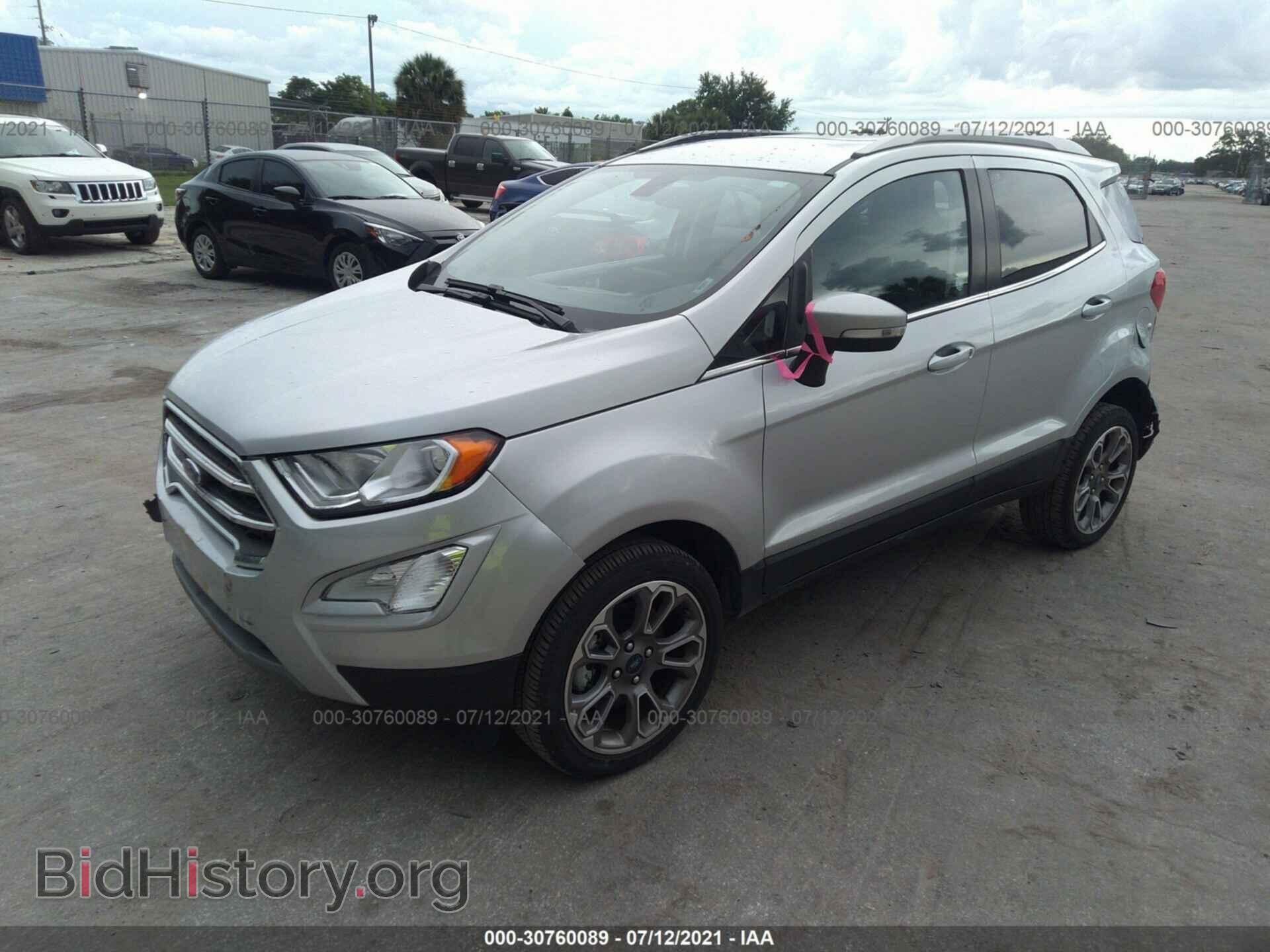 2020 FORD ECOSPORT - VIN: MAJ6S3KL2LC334830 - Фото 2