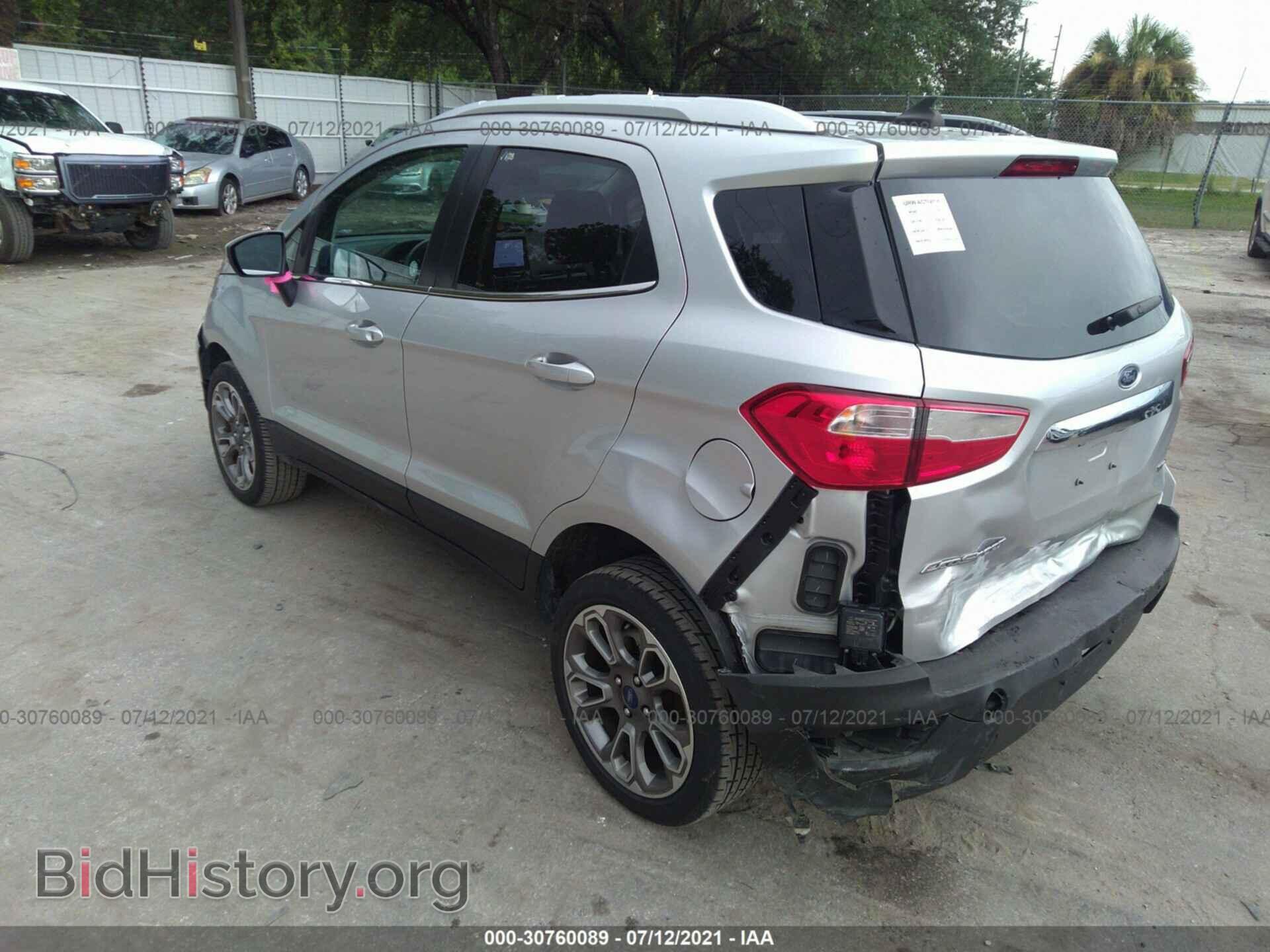 2020 FORD ECOSPORT - VIN: MAJ6S3KL2LC334830 - Фото 3