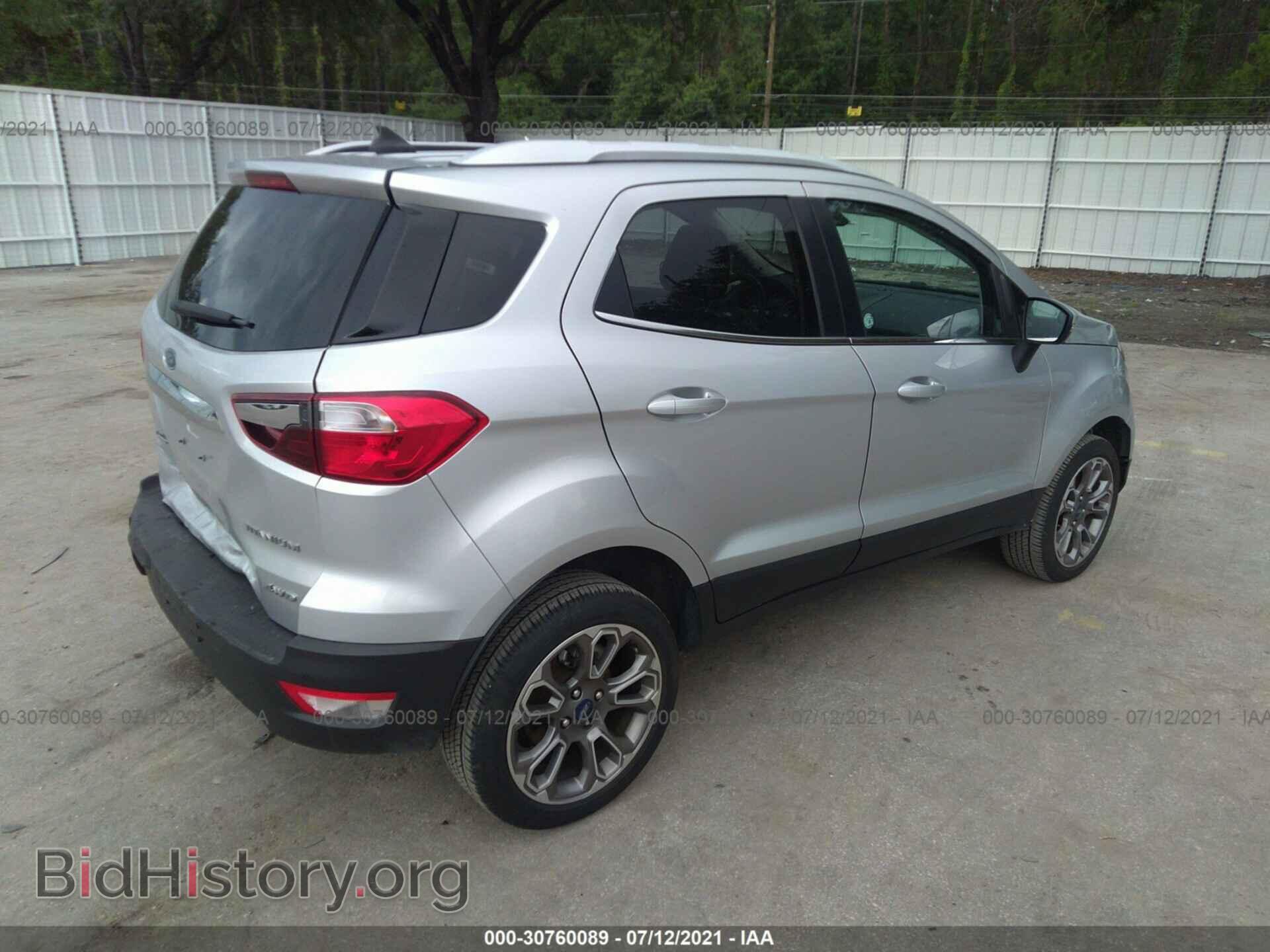 2020 FORD ECOSPORT - VIN: MAJ6S3KL2LC334830 - Фото 4