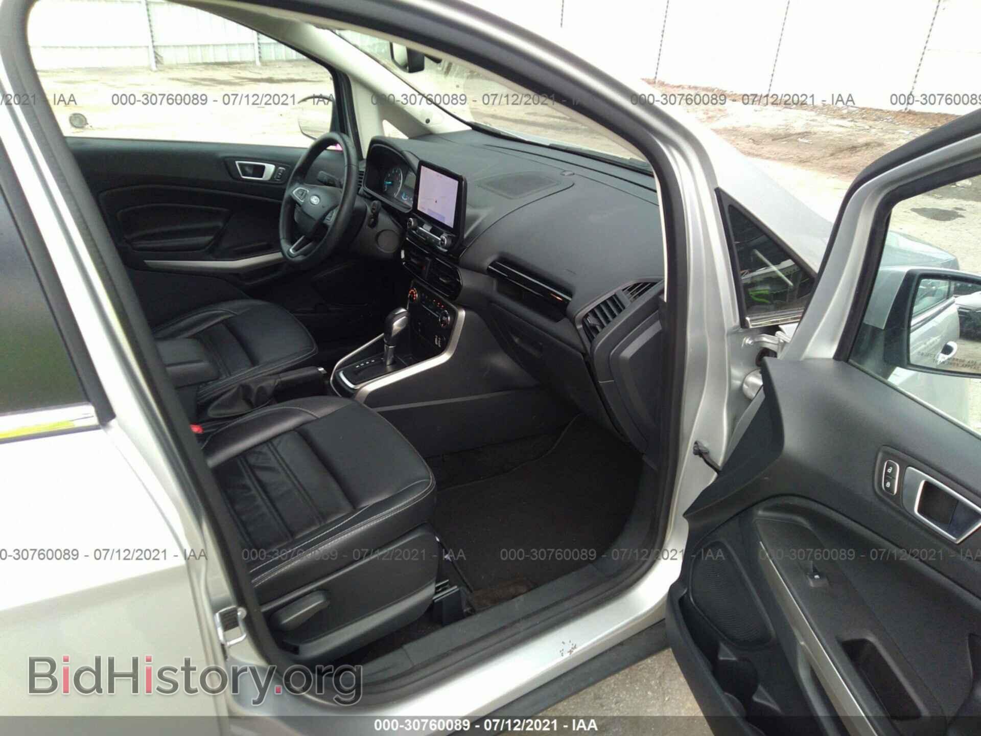 2020 FORD ECOSPORT - VIN: MAJ6S3KL2LC334830 - Фото 5