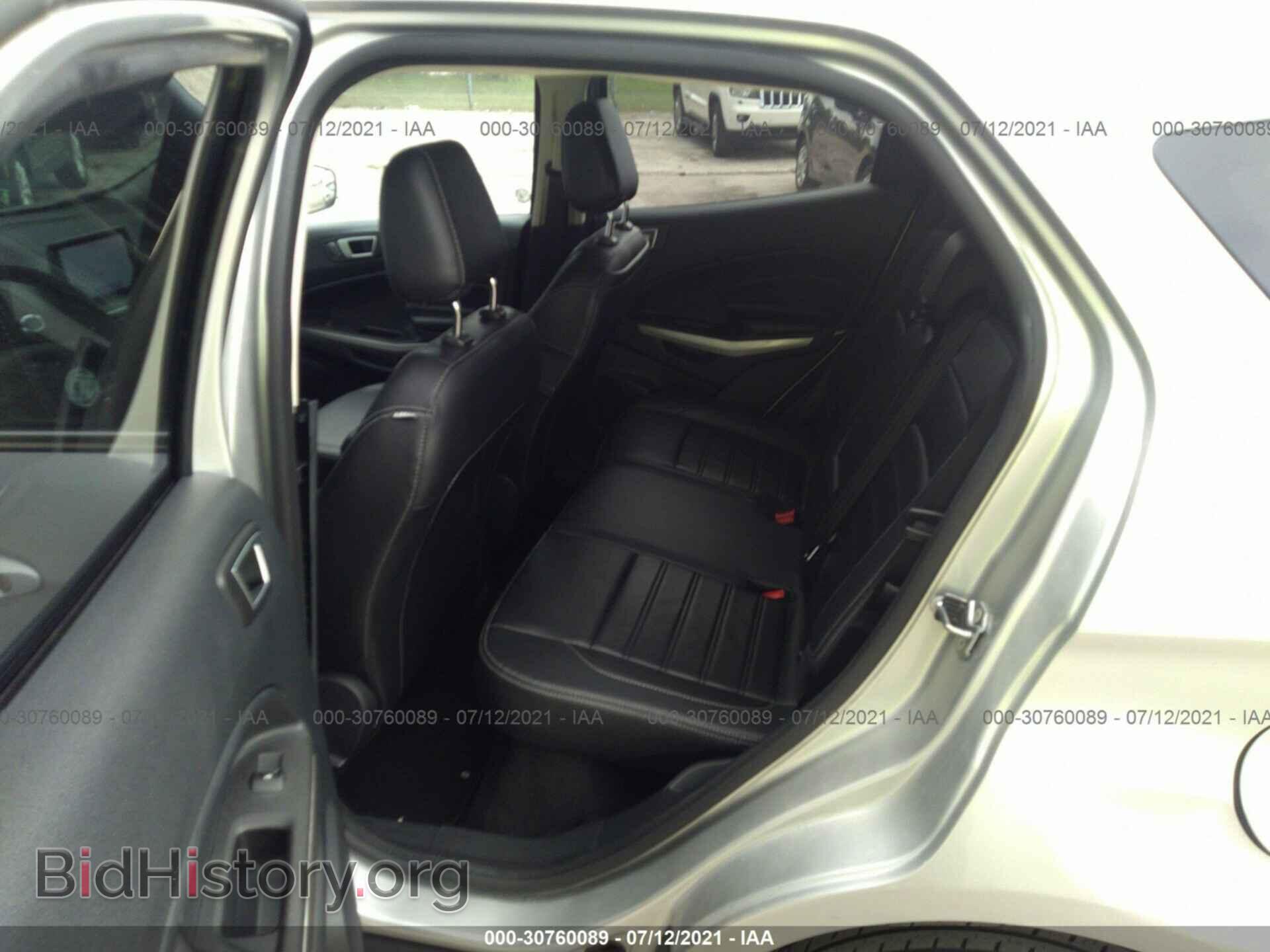 2020 FORD ECOSPORT - VIN: MAJ6S3KL2LC334830 - Фото 8