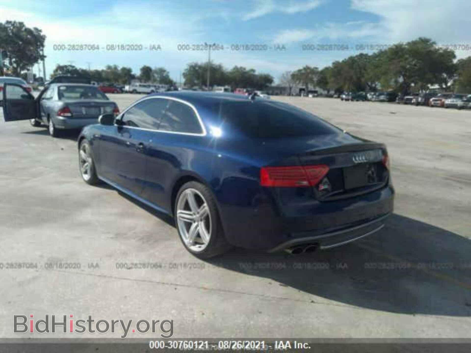 2013 AUDI S5 - VIN: WAUCGAFR7DA066725 - Фото 3