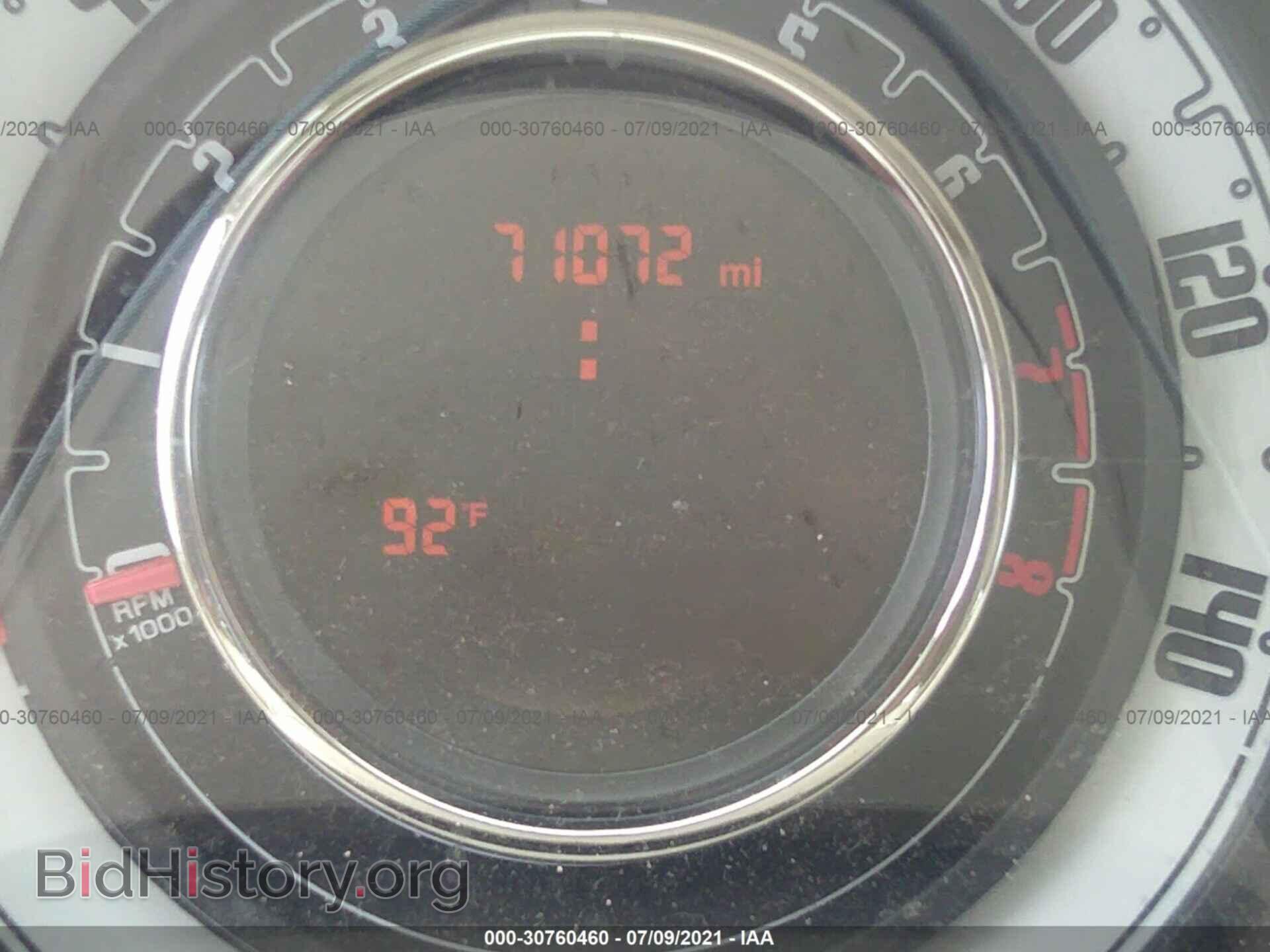2012 FIAT 500 - VIN: 3C3CFFAR2CT359812 - Фото 7