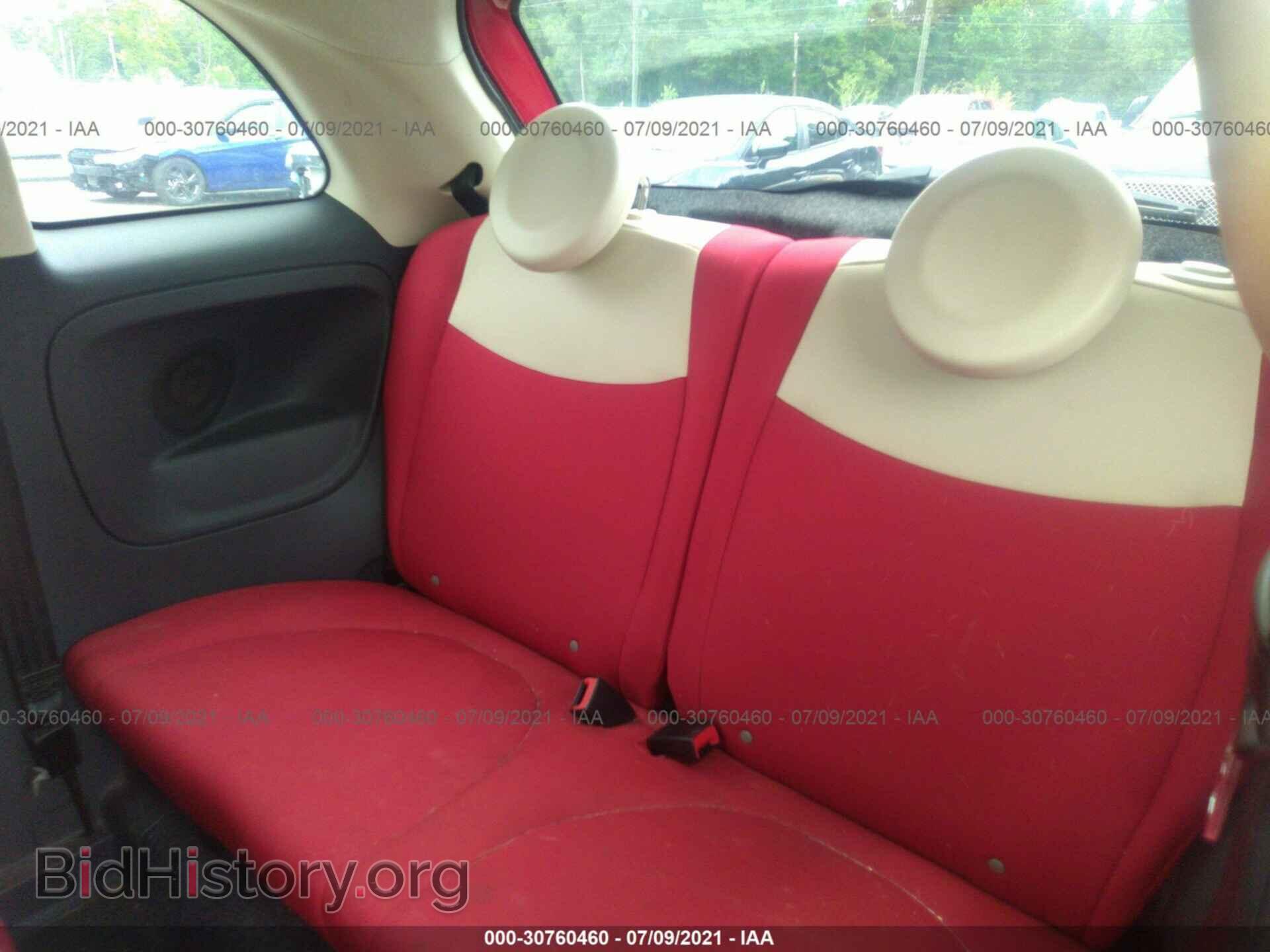 2012 FIAT 500 - VIN: 3C3CFFAR2CT359812 - Фото 8