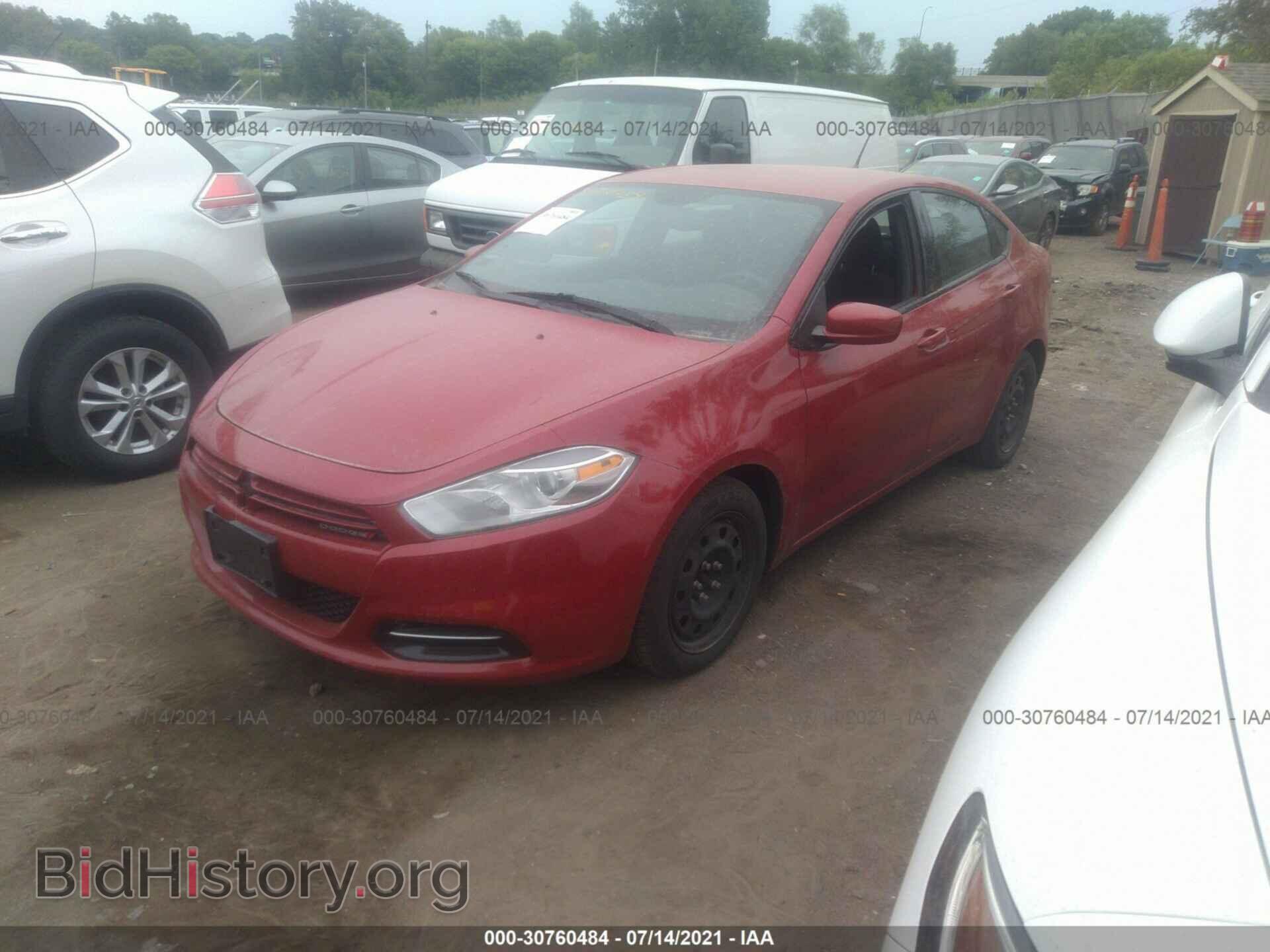 2013 DODGE DART - VIN: 1C3CDFAH9DD296440 - Фото 2