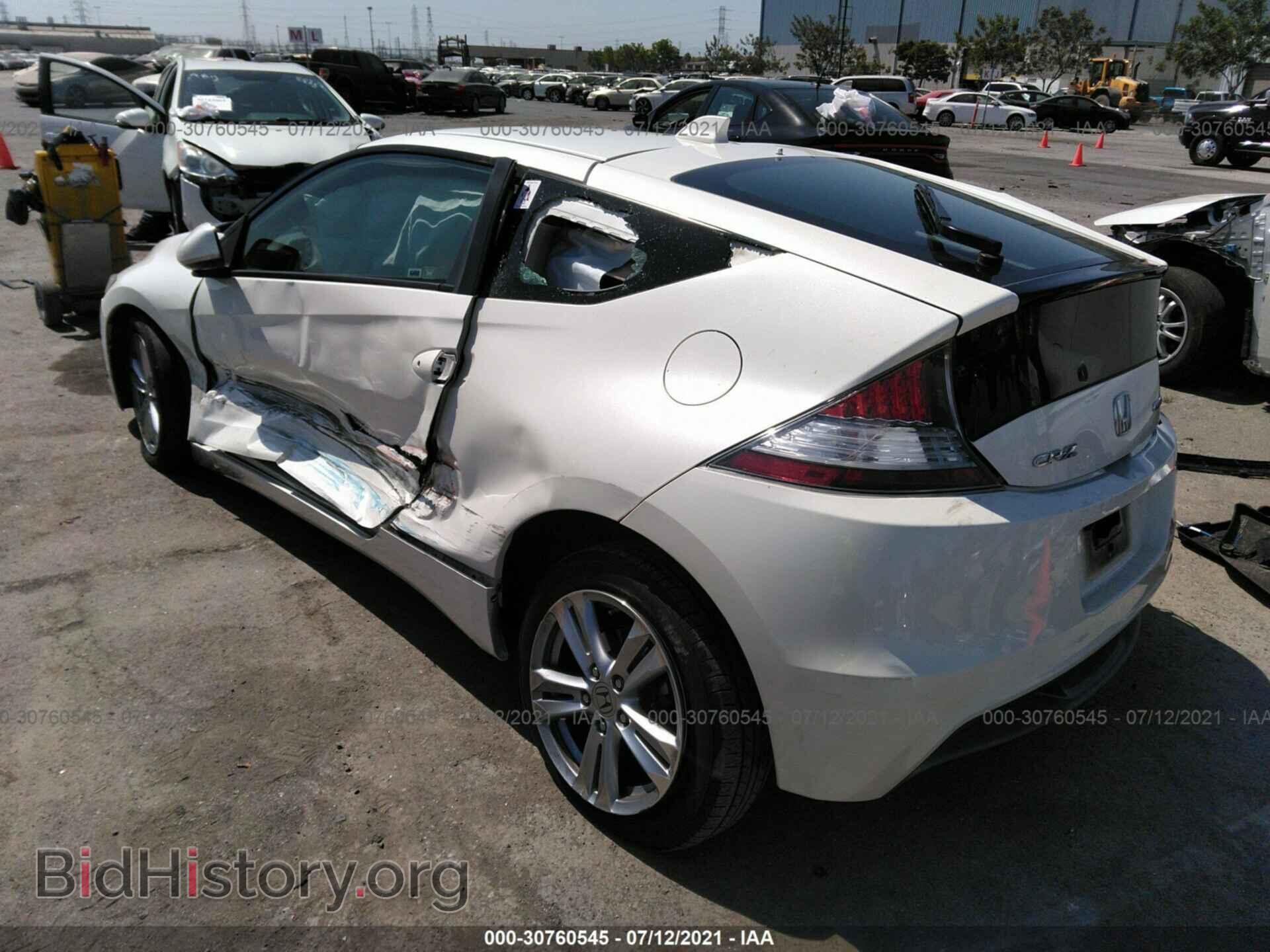 2012 HONDA CR-Z - VIN: JHMZF1D69CS002296 - Фото 3
