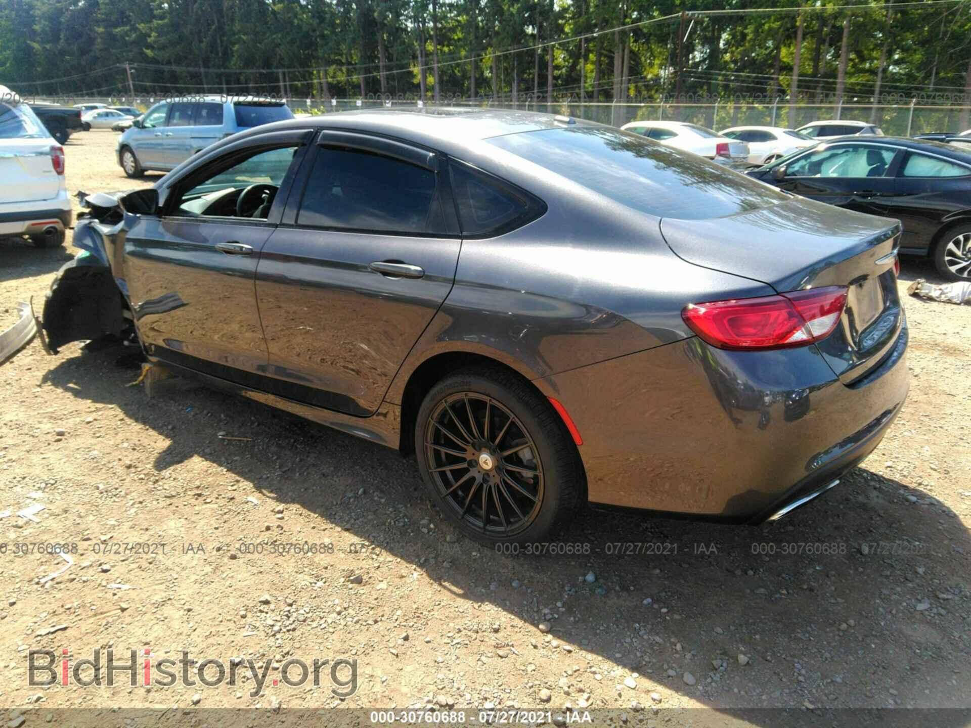 2016 CHRYSLER 200 - VIN: 1C3CCCBB3GN161397 - Фото 3