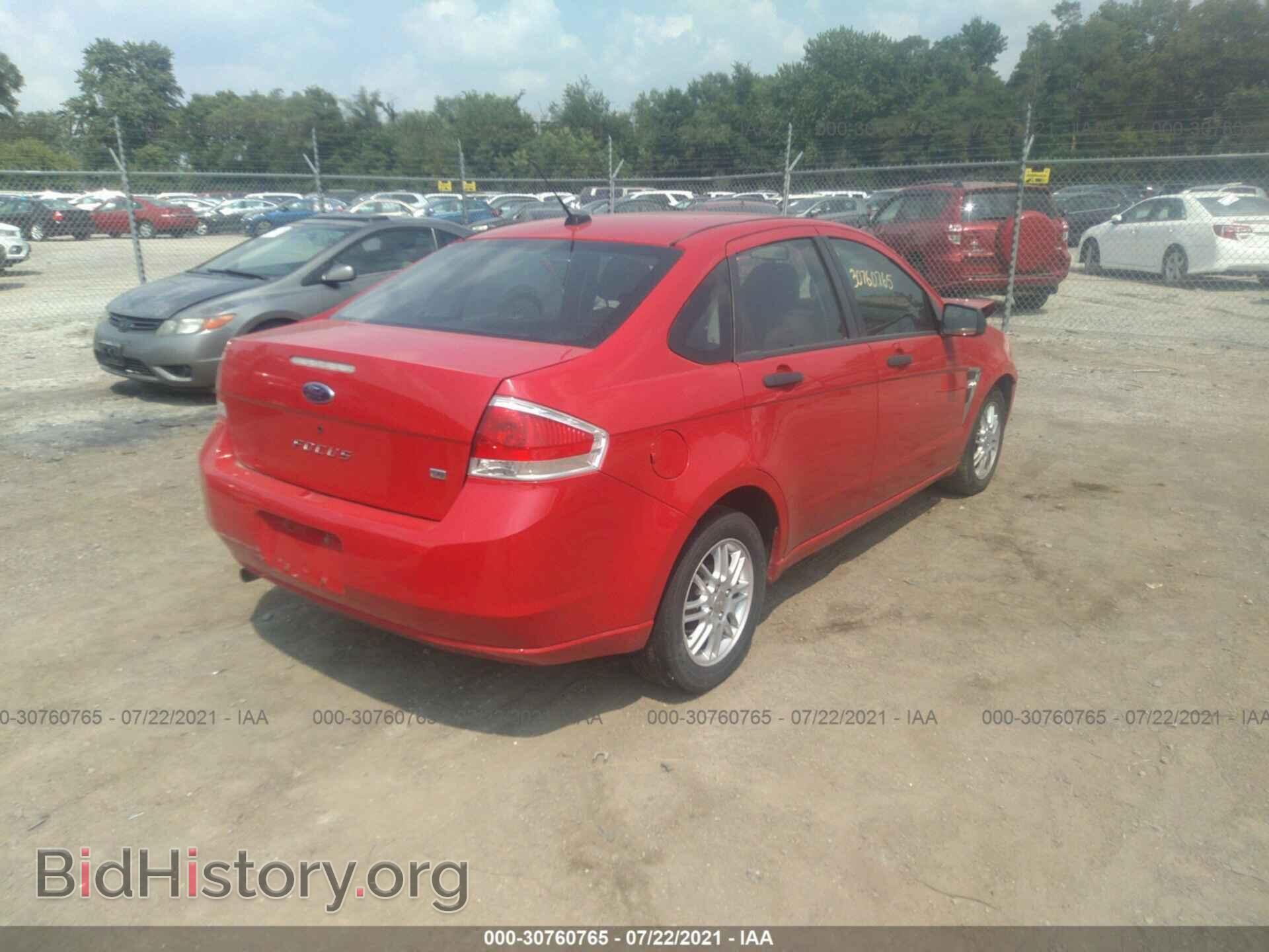 2008 FORD FOCUS - VIN: 1FAHP35N48W203279 - Фото 4