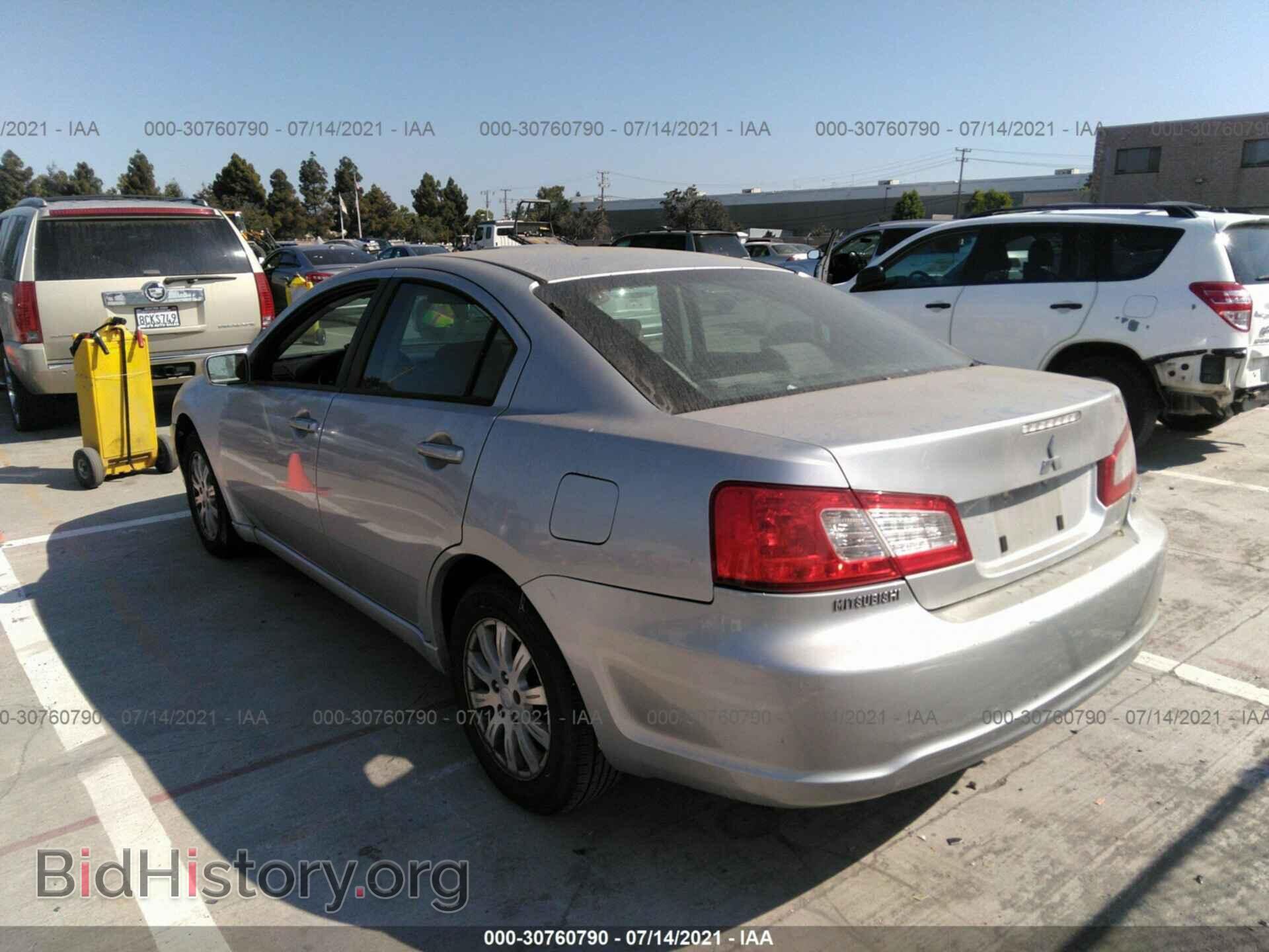 2009 MITSUBISHI GALANT - VIN: 4A3AB36F19E008522 - Фото 3