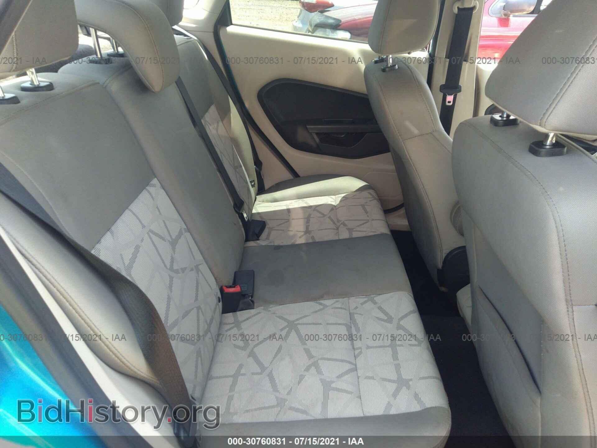 2012 FORD FIESTA - VIN: 3FADP4BJ5CM208098 - Фото 8