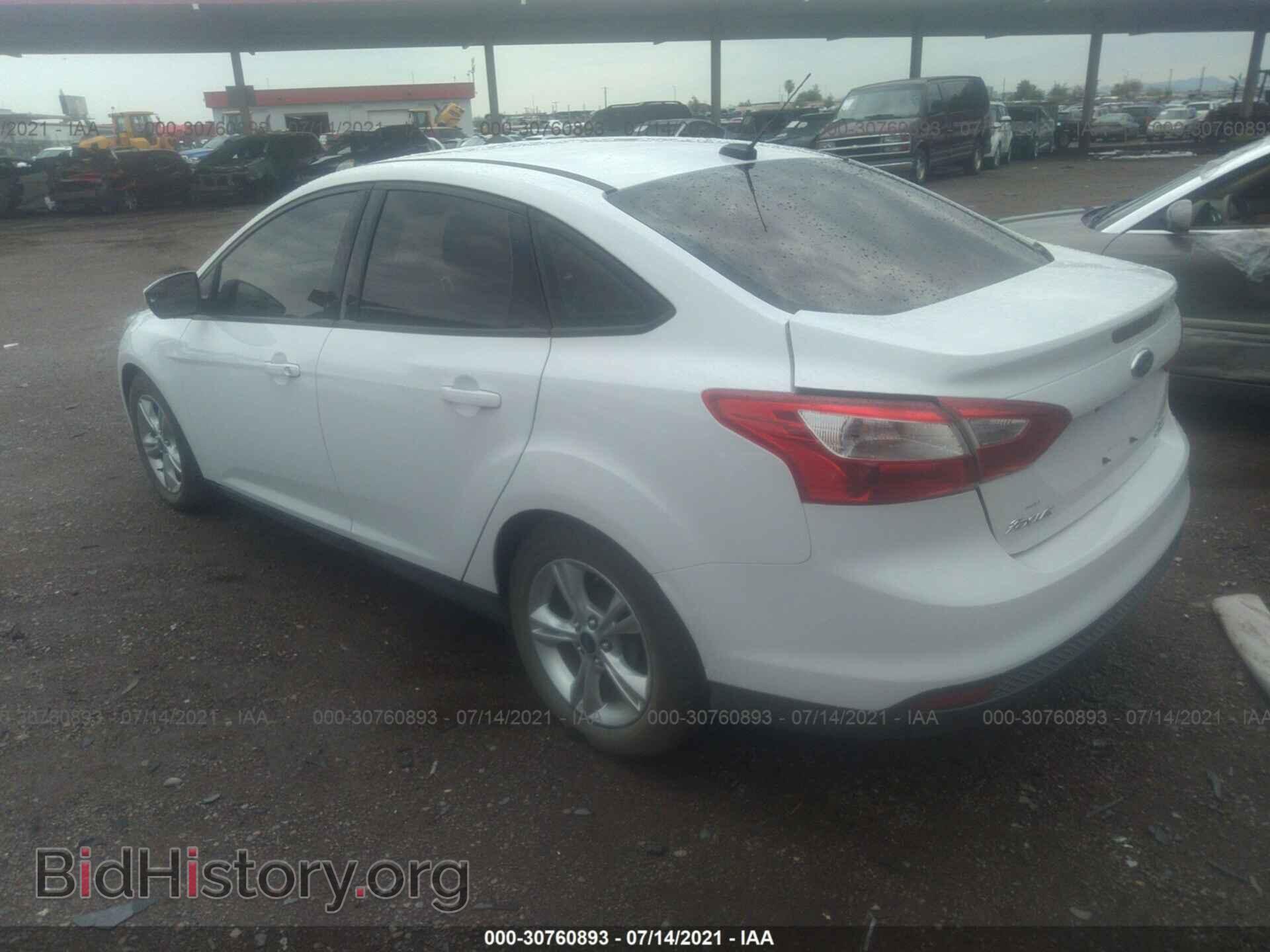 2014 FORD FOCUS - VIN: 1FADP3F27EL117321 - Фото 3
