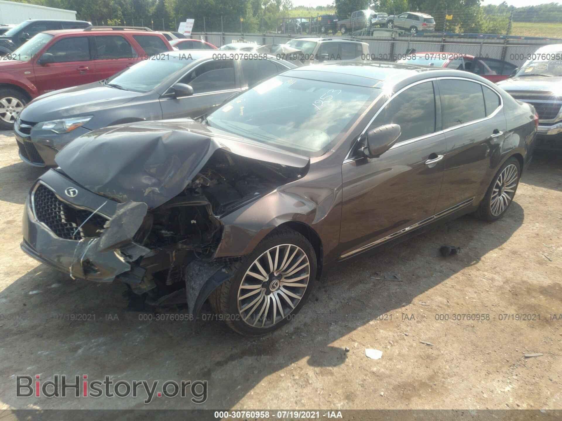 2014 KIA CADENZA - VIN: KNALN4D71E5121253 - Фото 2