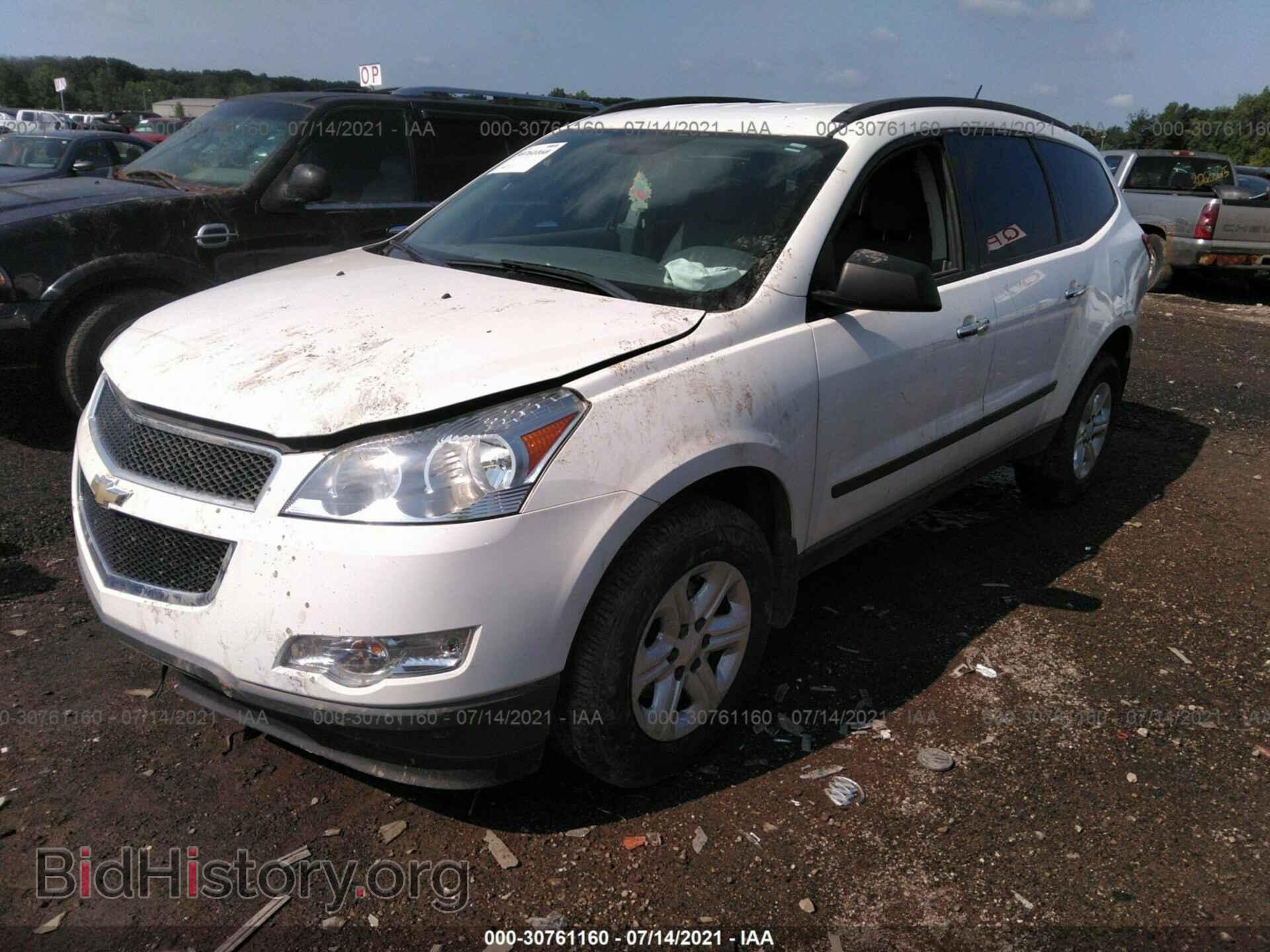 2012 CHEVROLET TRAVERSE - VIN: 1GNKRFED3CJ248942 - Фото 2
