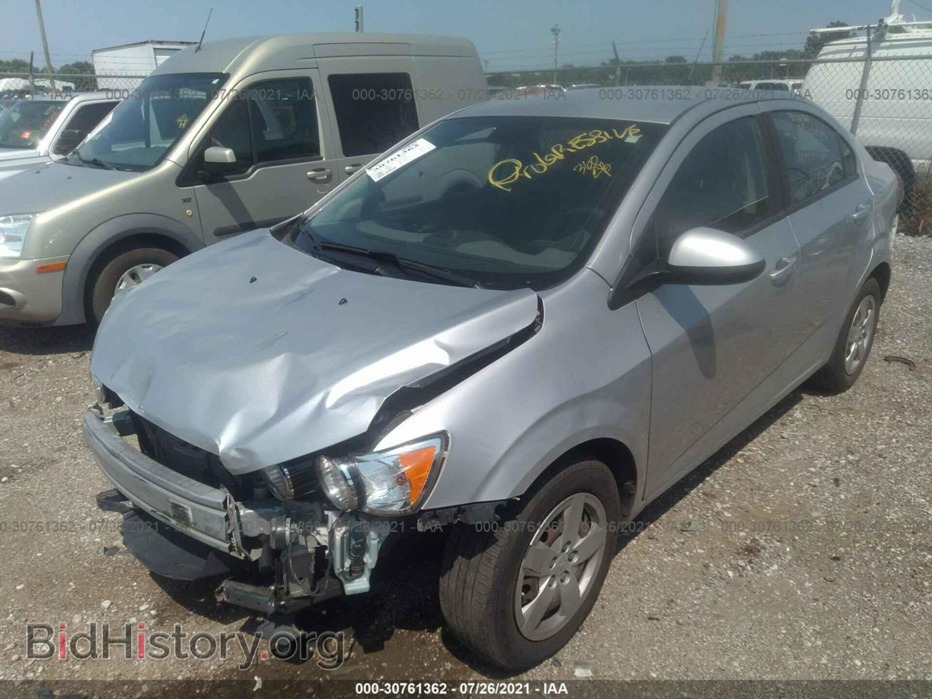 2013 CHEVROLET SONIC - VIN: 1G1JA5SH4D4158687 - Фото 2