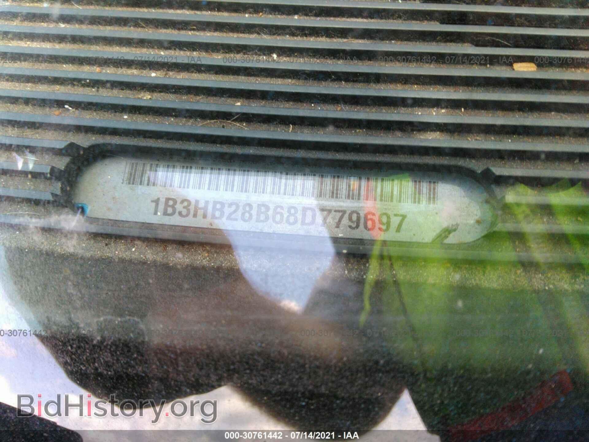 2008 DODGE CALIBER - VIN: 1B3HB28B68D779697 - Фото 9