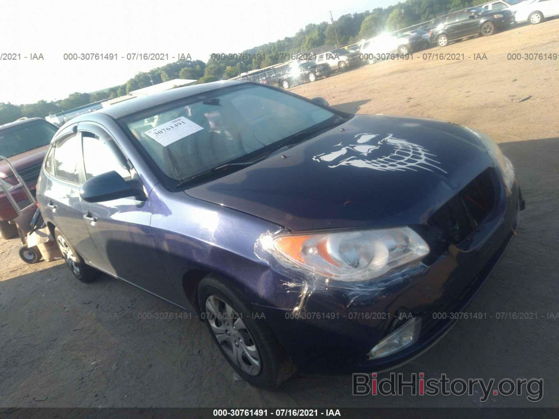 Photo KMHDU46D79U804854 - HYUNDAI ELANTRA 2009