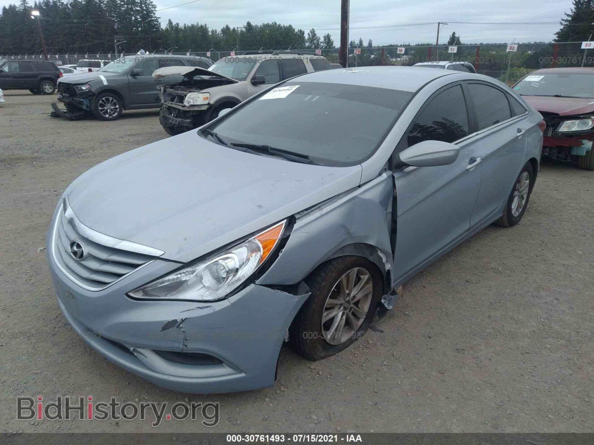 2013 HYUNDAI SONATA - VIN: 5NPEB4AC7DH769247 - Фото 2