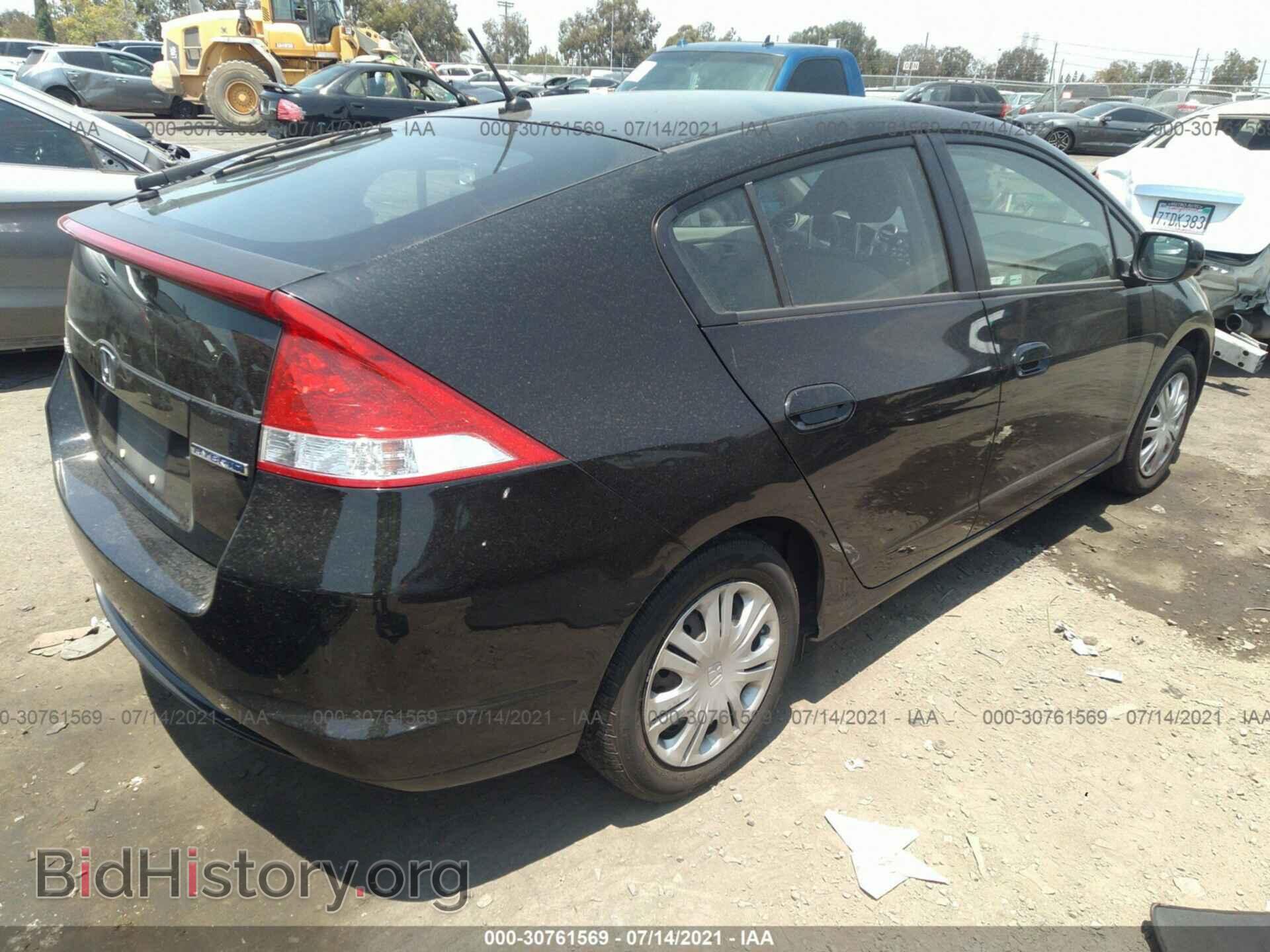 2010 HONDA INSIGHT - VIN: JHMZE2H53AS040873 - Фото 4