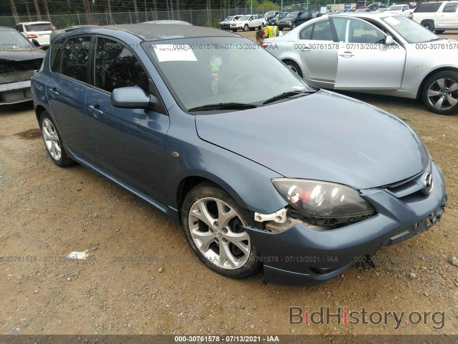 Фотография JM1BK34L081802935 - MAZDA MAZDA3 2008