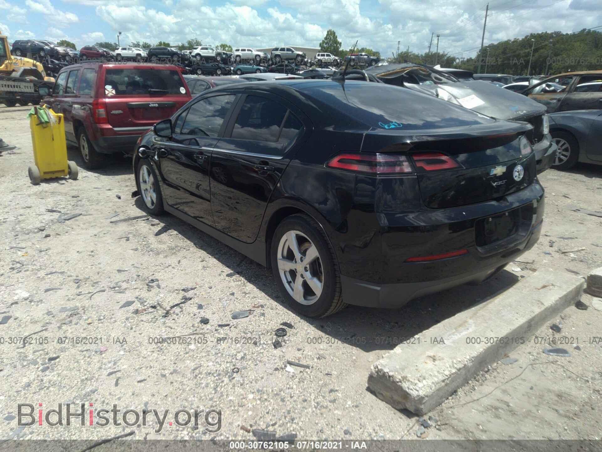 2012 CHEVROLET VOLT - VIN: 1G1RB6E4XCU101357 - Фото 3