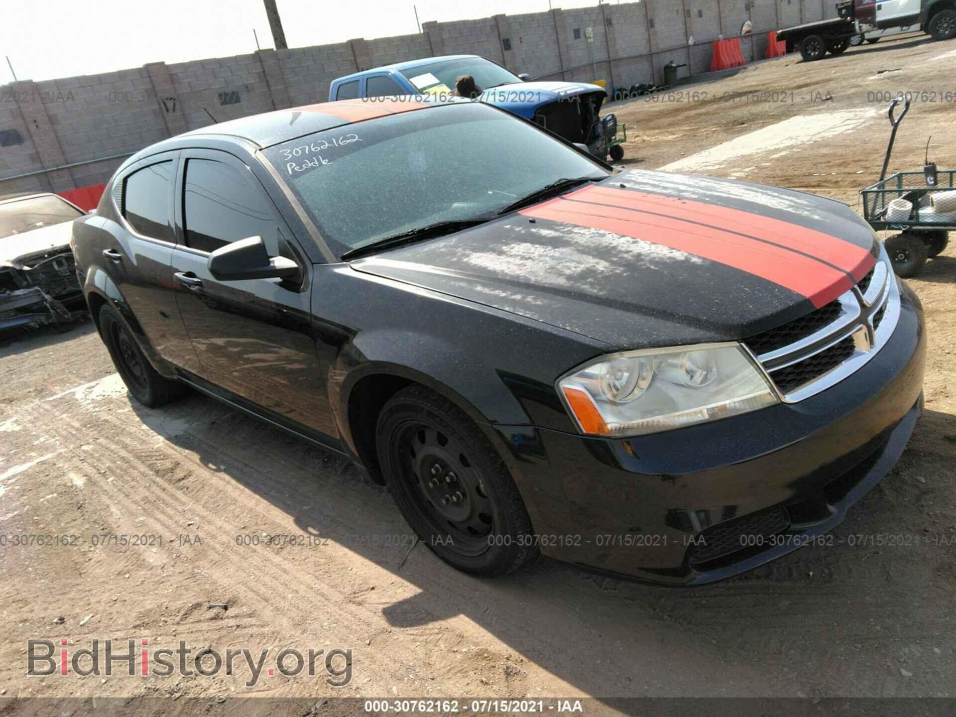Photo 1C3CDZAB9CN219914 - DODGE AVENGER 2012