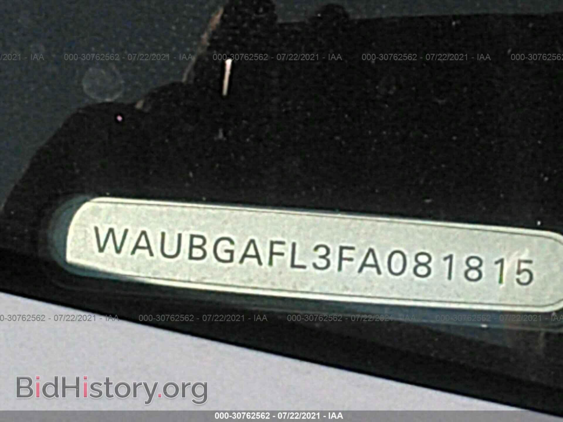 2015 AUDI S4 - VIN: WAUBGAFL3FA081815 - Photo 9