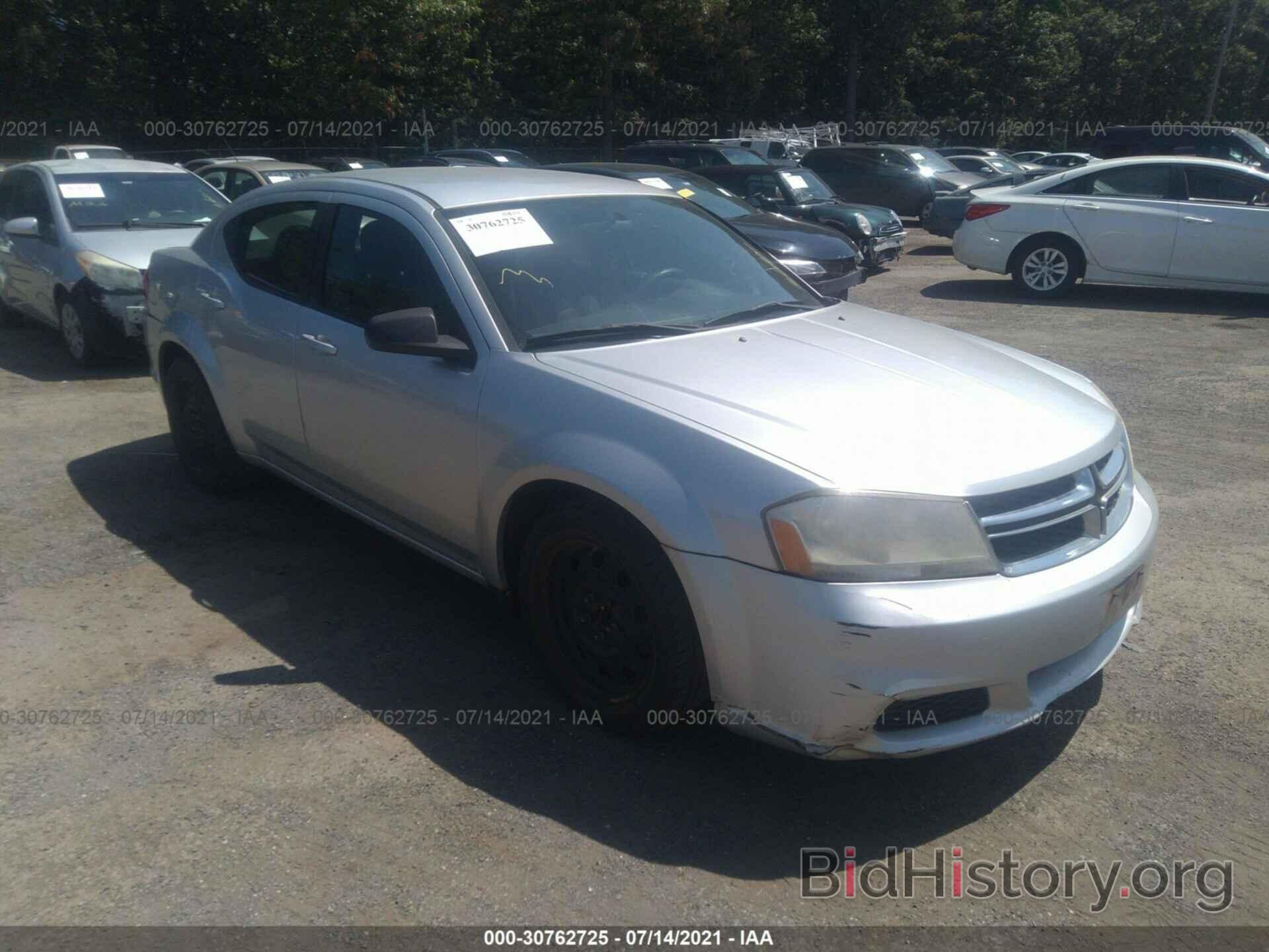 Фотография 1C3CDZAB1CN128541 - DODGE AVENGER 2012