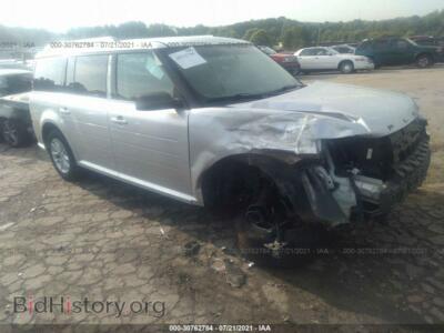 2013 Ford FLEX SE, silver — VIN 2FMGK5B80DBD39978, IAAI