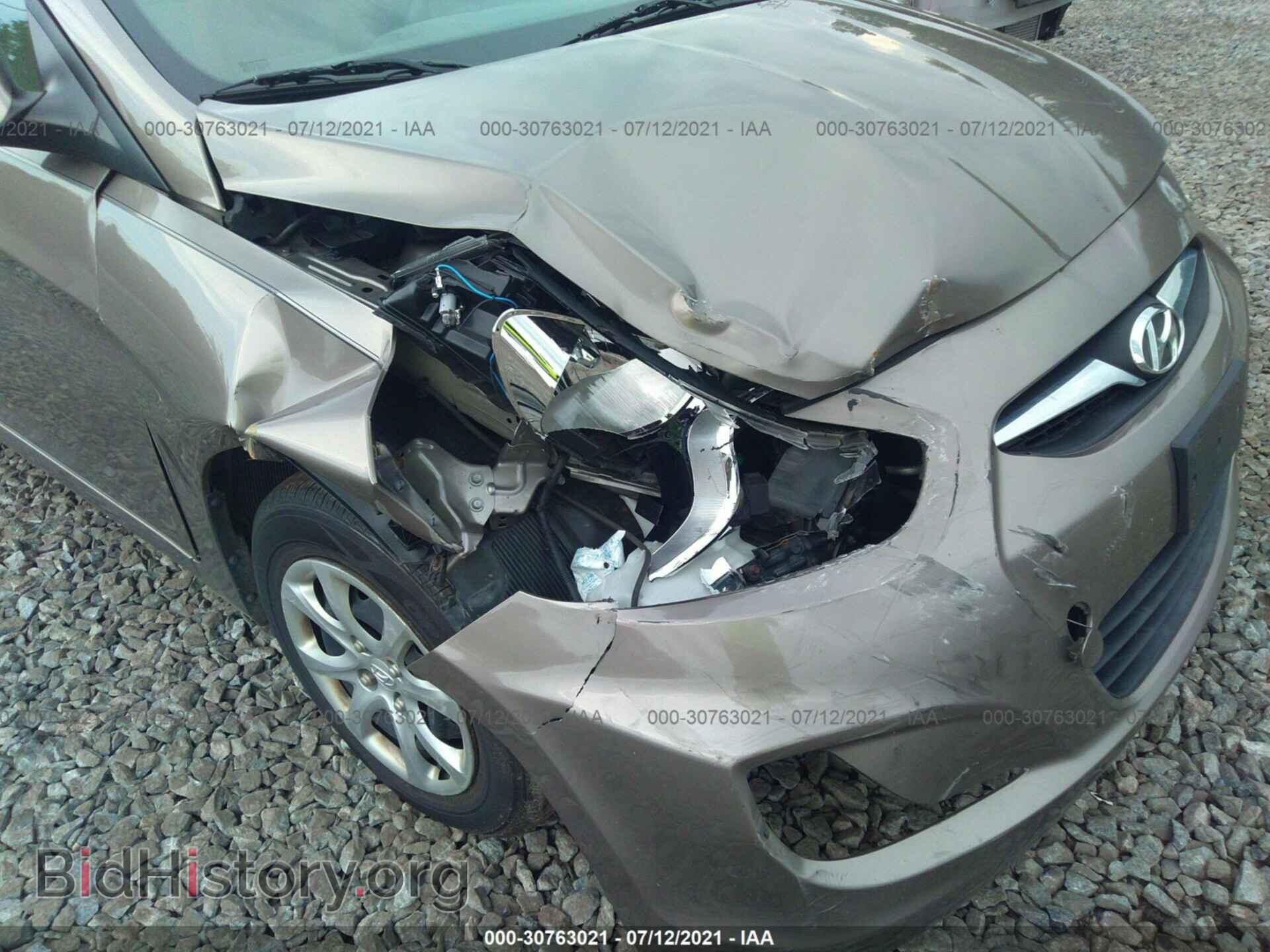 2012 HYUNDAI ACCENT - VIN: KMHCT4AE8CU112222 - Фото 6