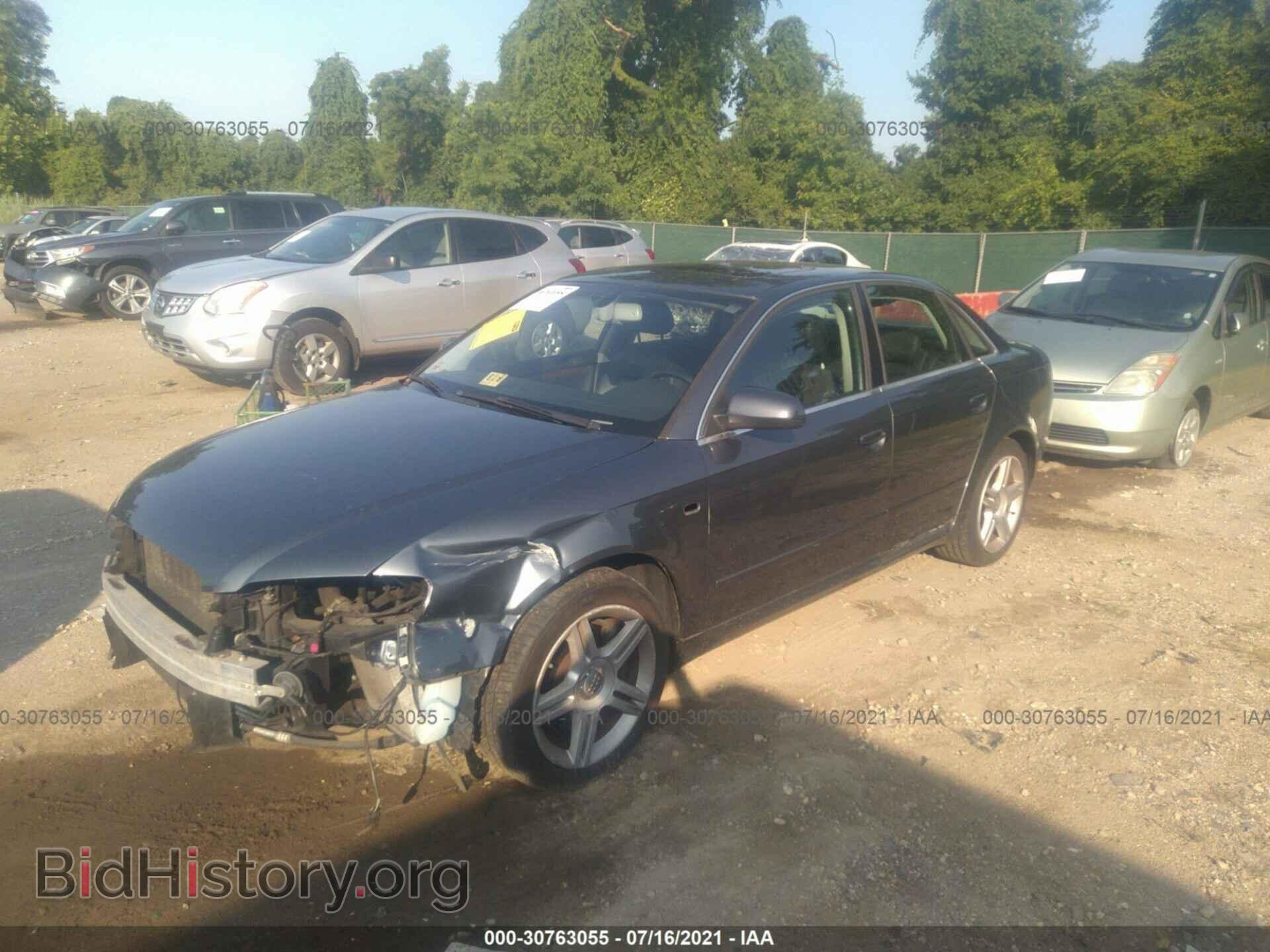 2008 AUDI A4 - VIN: WAUDF78E88A033596 - Фото 2