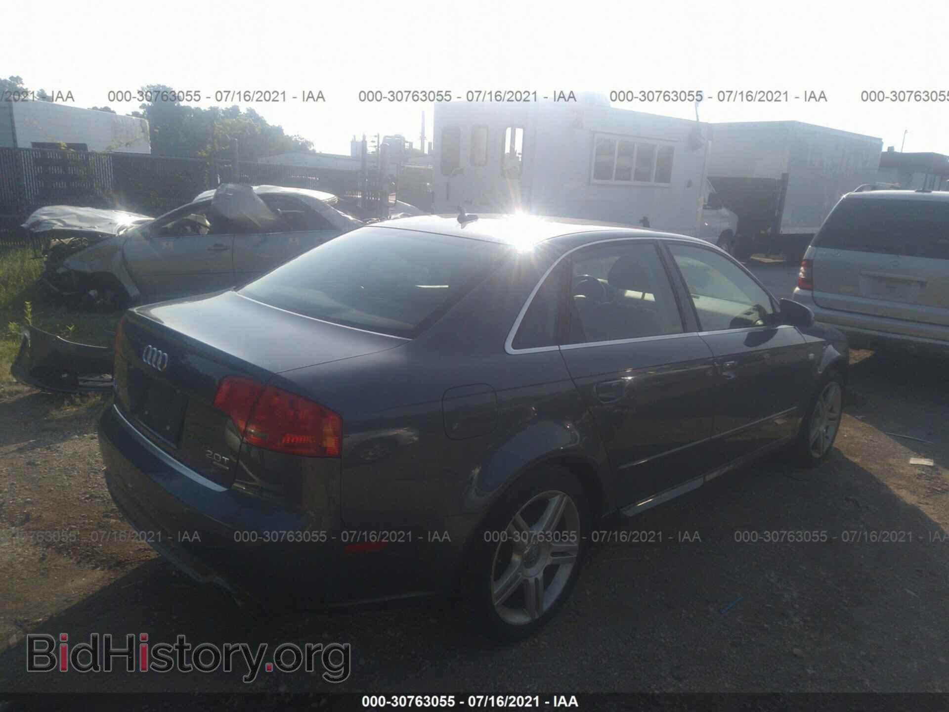2008 AUDI A4 - VIN: WAUDF78E88A033596 - Фото 4
