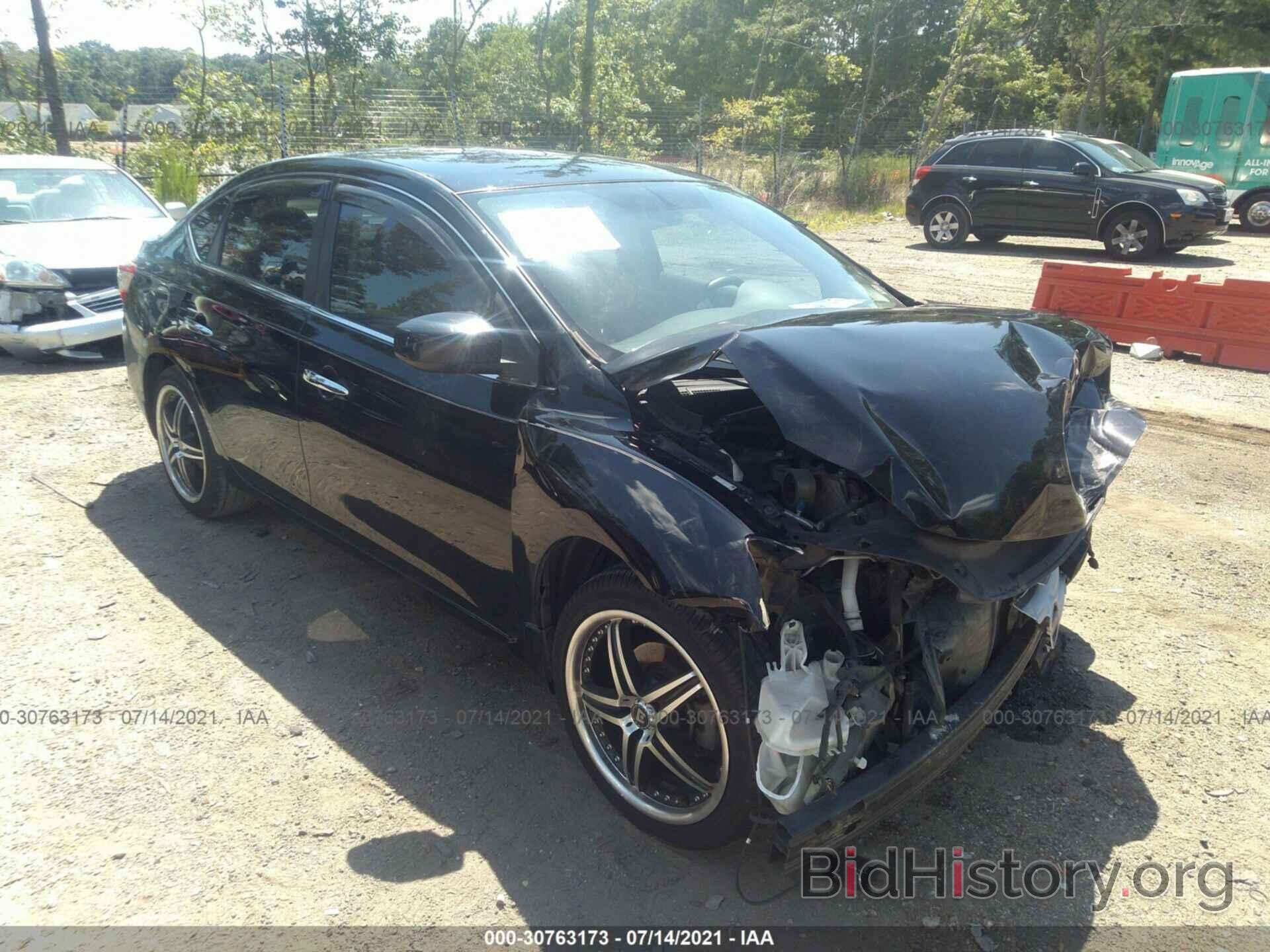 Photo 3N1AB7AP8DL629777 - NISSAN SENTRA 2013