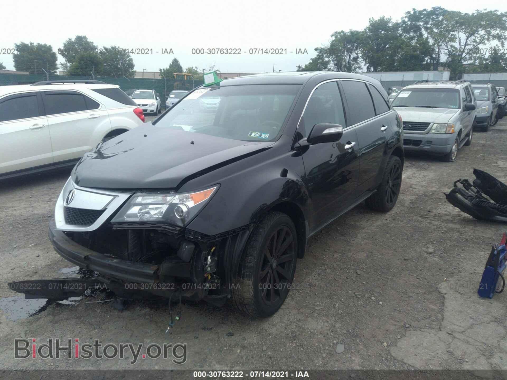 2011 ACURA MDX - VIN: 2HNYD2H48BH511166 - Photo 2